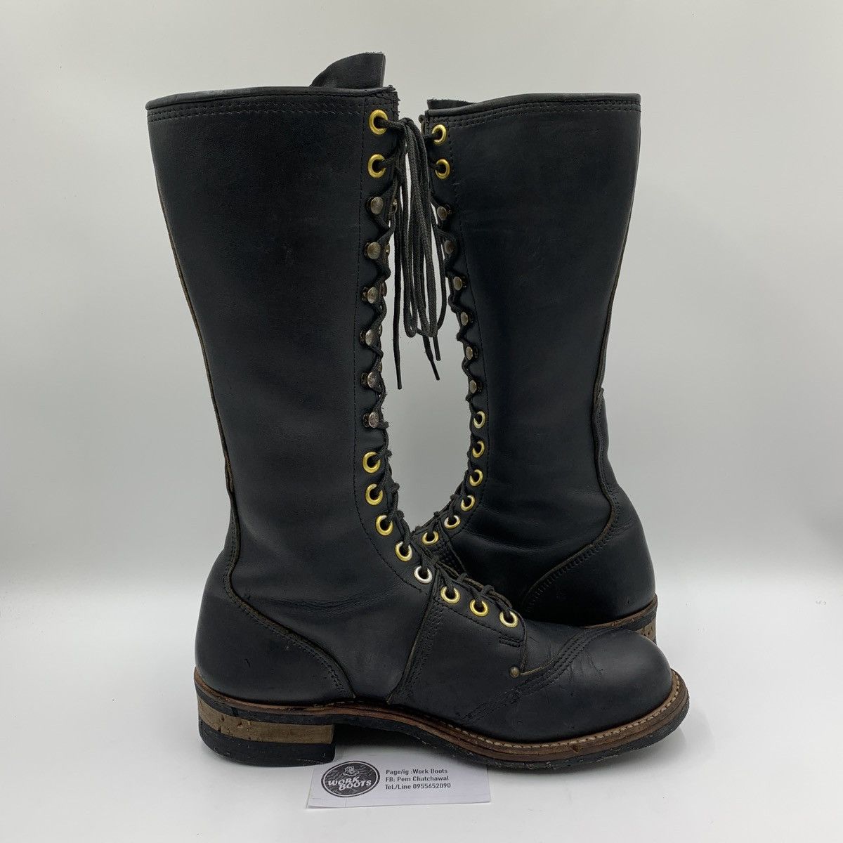 Vintage Vtg 90's Lineman boots Size US 11 / EU 44 - 7 Thumbnail