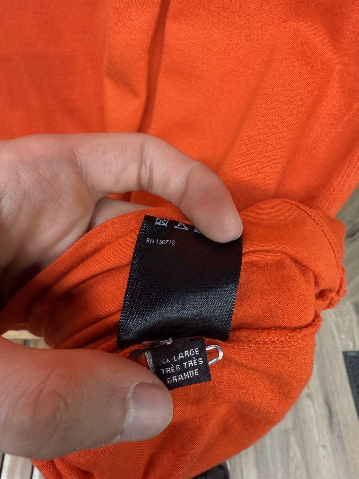 Amiri Amiri Orange Short Sleeve Size US XXL / EU 58 / 5 - 12 Thumbnail
