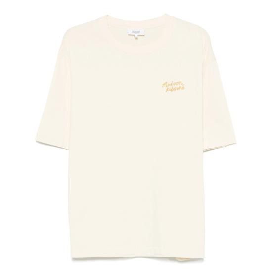 Maison Kitsune MAISON KITSUNE Men T-Shirts OM00123KJ0119 ALABA YELLOW Size US XS / EU 42 / 0 - 1 Thumbnail