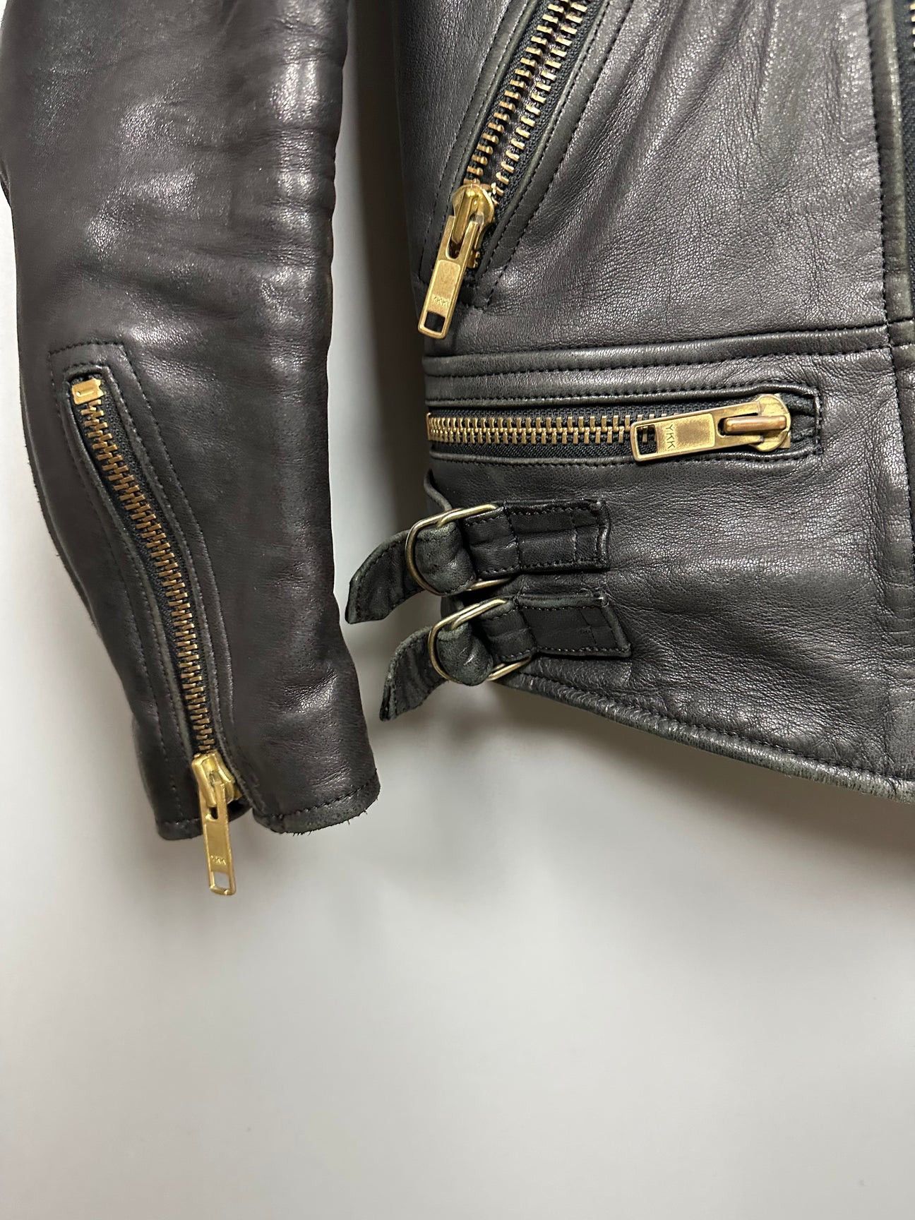 Blackmeans Sid Vicious Blackmeans Double Rider Leather Jacket Size US S / EU 44-46 / 1 - 4 Thumbnail