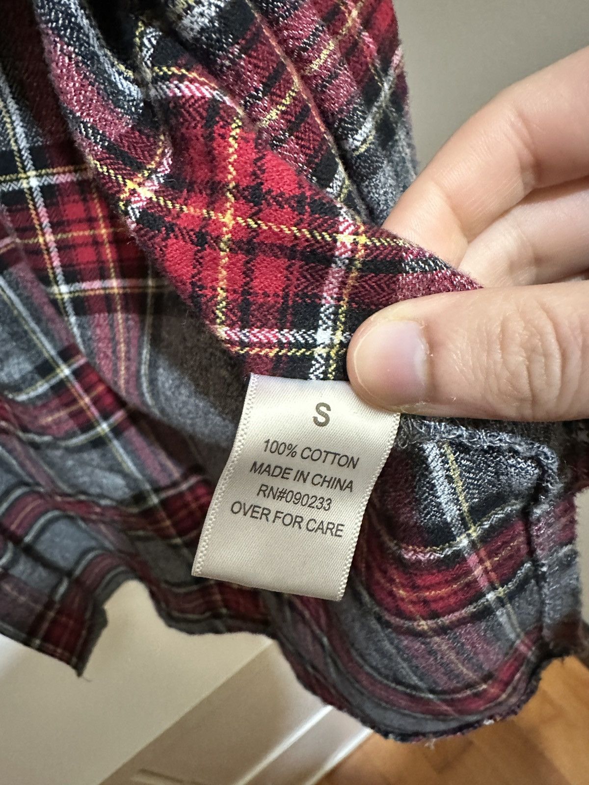 Fear of God Sleeveless Flannel Button up Size US S / EU 44-46 / 1 - 4 Thumbnail
