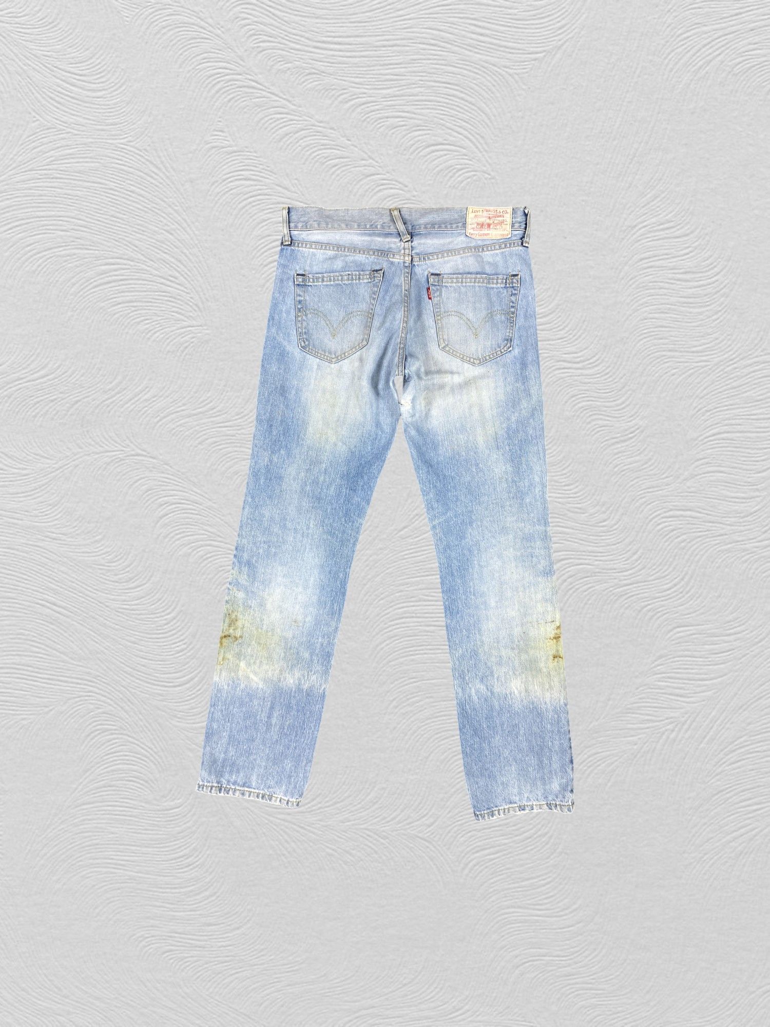 Levi's Light Blue Wash Vintage Levi's 502 33x31.5 Denim -JN1468 Size US 33 - 2 Thumbnail