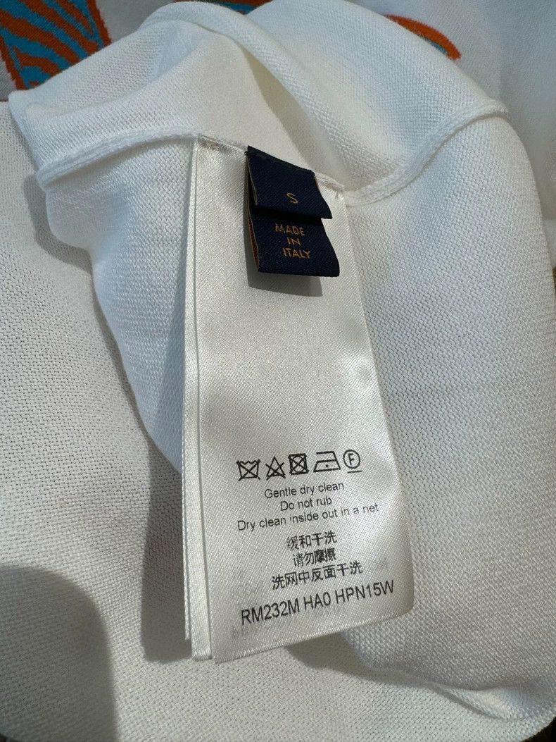 Louis Vuitton Louis Vuitton Knitted short sleeve 2501-Nextarrow Size US S / EU 44-46 / 1 - 6 Thumbnail