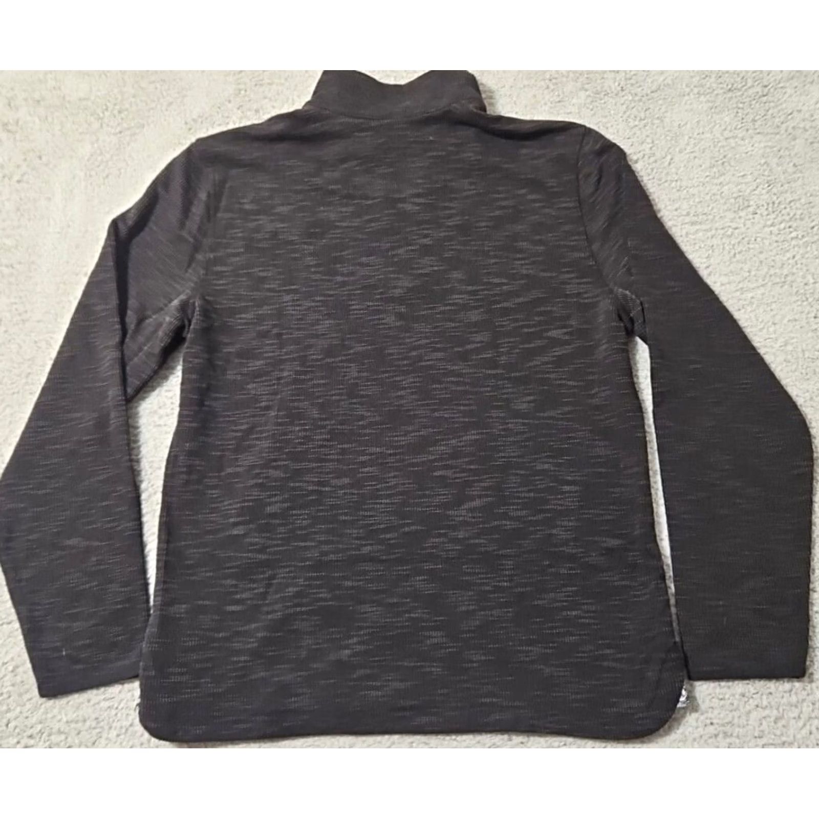 Robert Graham VINTAGE Robert Graham Sweater Pullover 1/4 Zip Mock Neck Thermal Waffle L/S Black Men's Size XL Size US XL / EU 56 / 4 - 2 Thumbnail