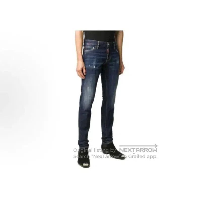 Dsquared2 DSQUARED2 Blue Denim Casual Pants for Men . Size US 32 / EU 48 - 7 Thumbnail