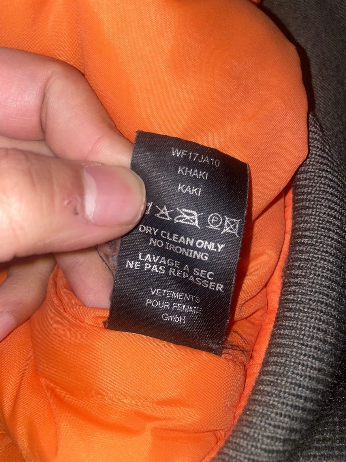 Vetements Vetements cropped bomber Size XS / US 0-2 / IT 36-38 - 5 Thumbnail