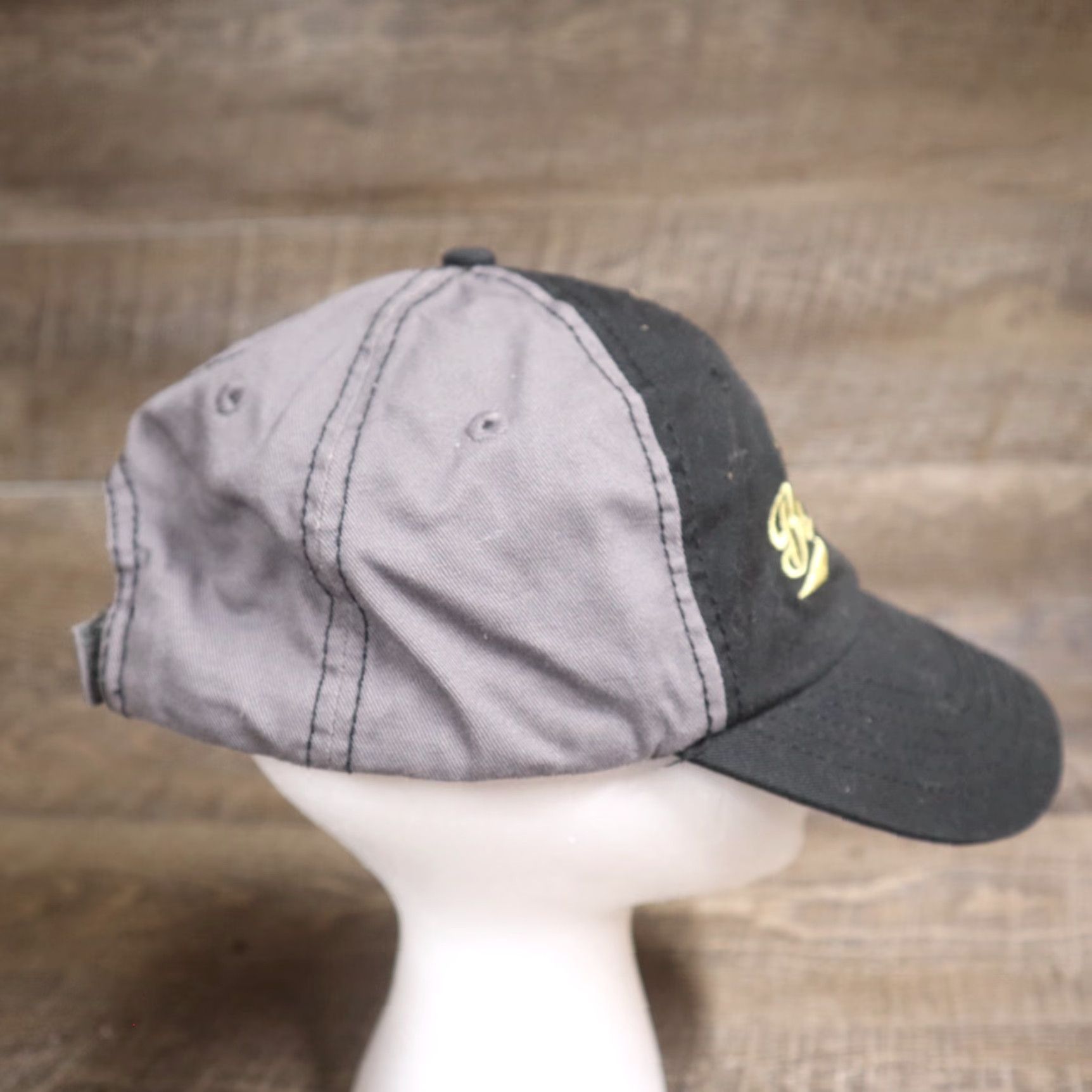 Vintage VINTAGE Radford High School Virginia VA Bobcats Baseball Cap Adult Adjustable Strapback Black Size ONE SIZE - 3 Thumbnail