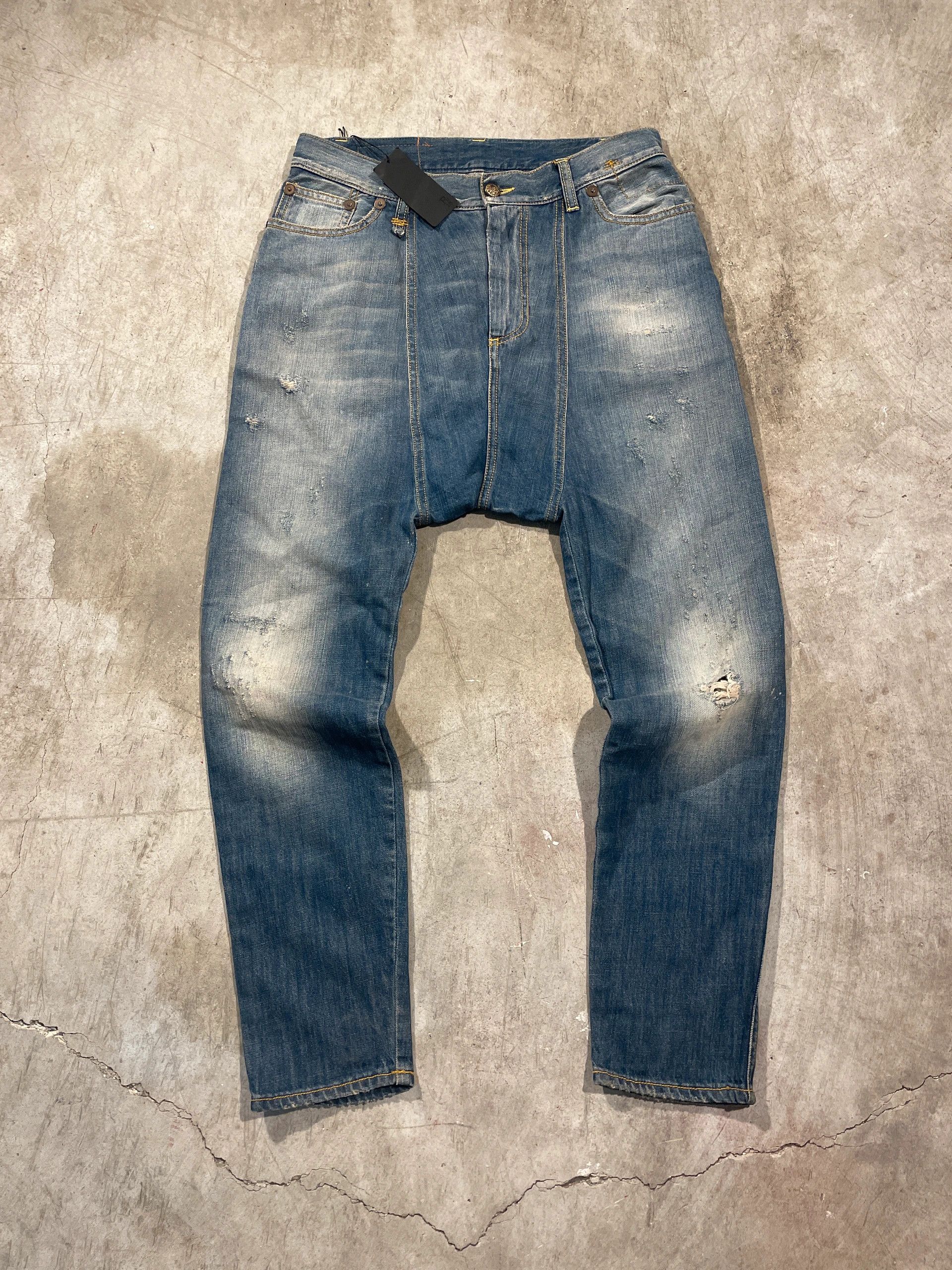 R13 R13 Drop Denim Jeans Size 26" / US 2 / IT 38 - 1 Thumbnail