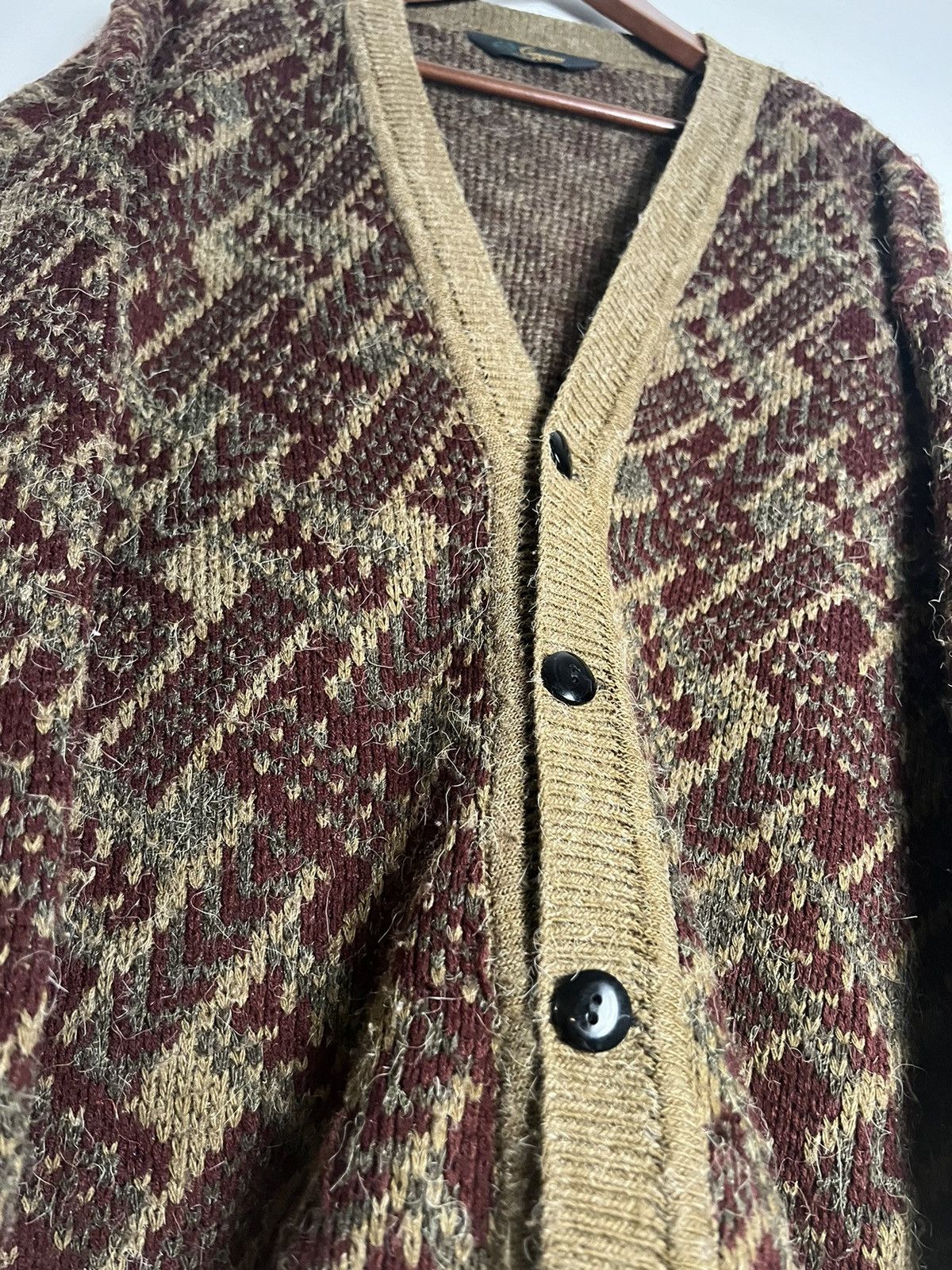 Coogi × Tundra Canada Kurt Cobain style Wool Cardigan Size US L / EU 52-54 / 3 - 3 Thumbnail