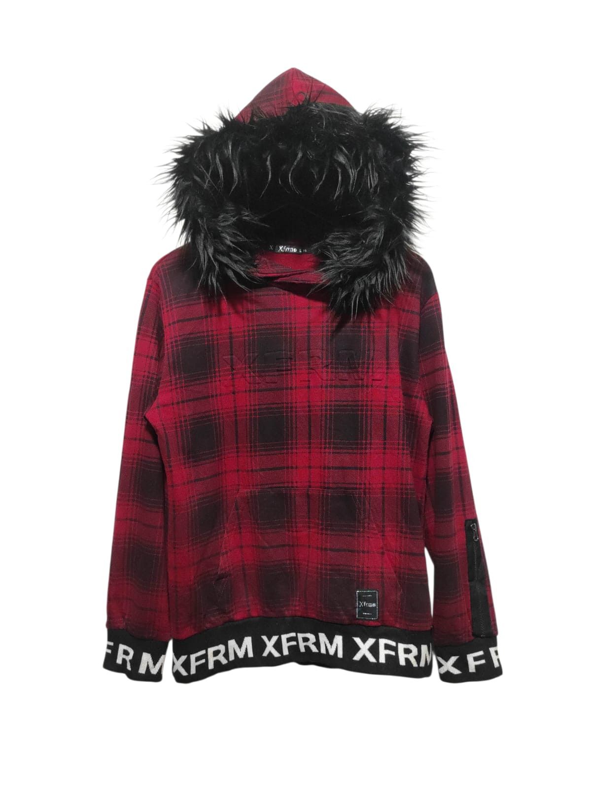 14th Addiction XFRM Embossed vkei Fur Hoodie LGB IfSixWasNine style Size US M / EU 48-50 / 2 - 1 Thumbnail