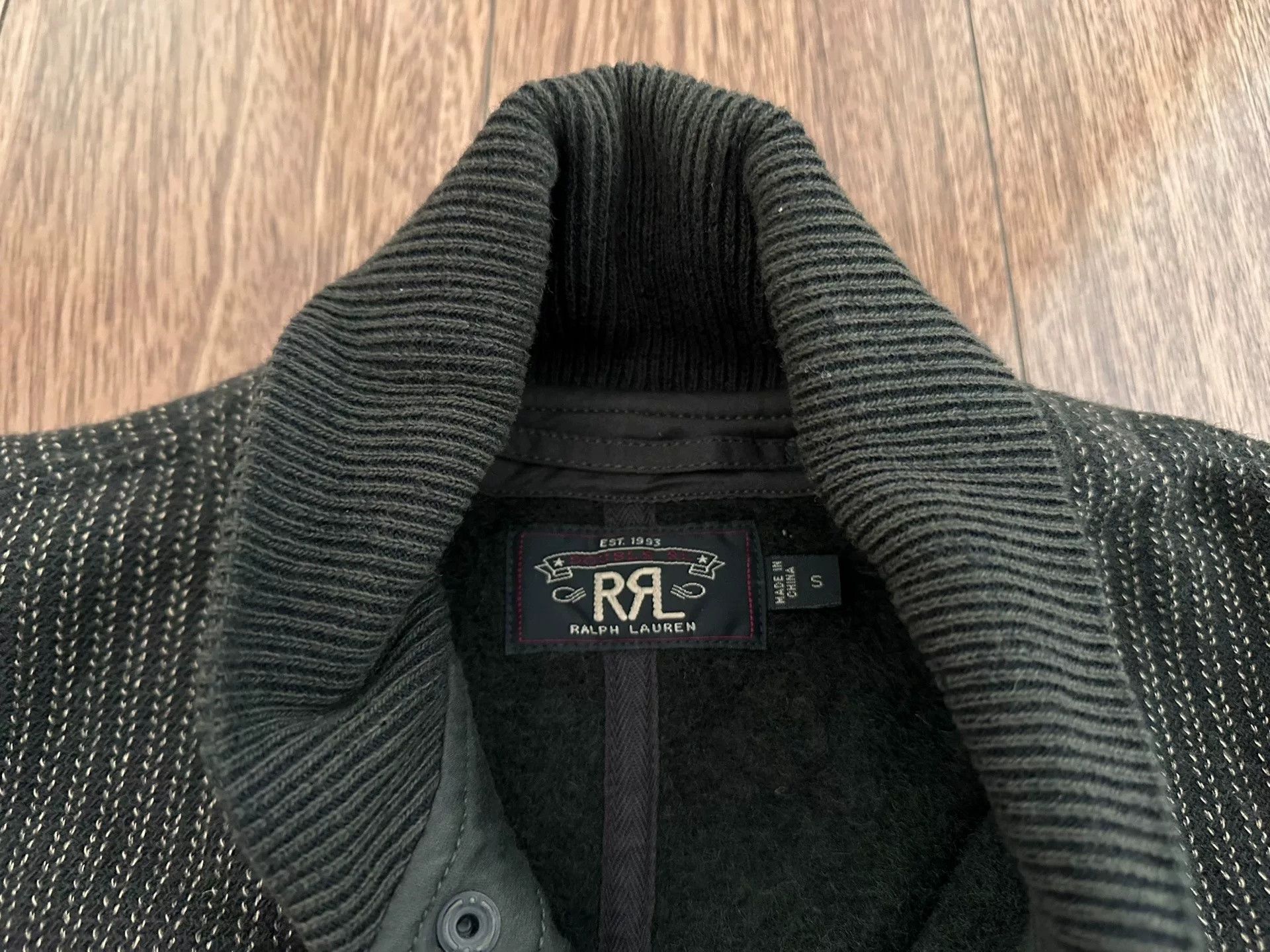 RRL Ralph Lauren RRL Double RL Patchwork Baseball Jacket Size US S / EU 44-46 / 1 - 3 Thumbnail