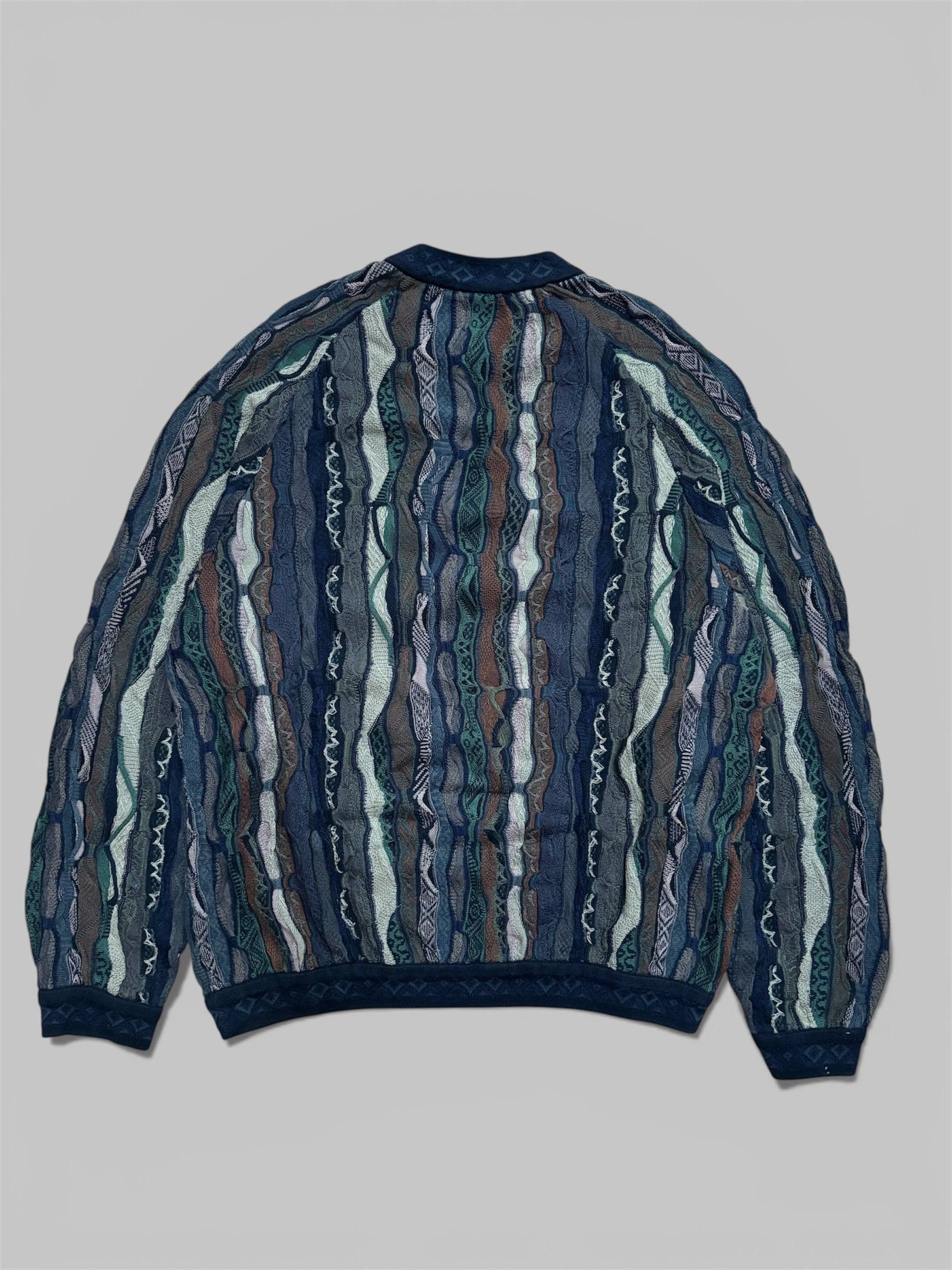 Coogi Vintage Coogi Knitwear 3D Style Sweater Multicolour L Size Size US L / EU 52-54 / 3 - 6 Thumbnail