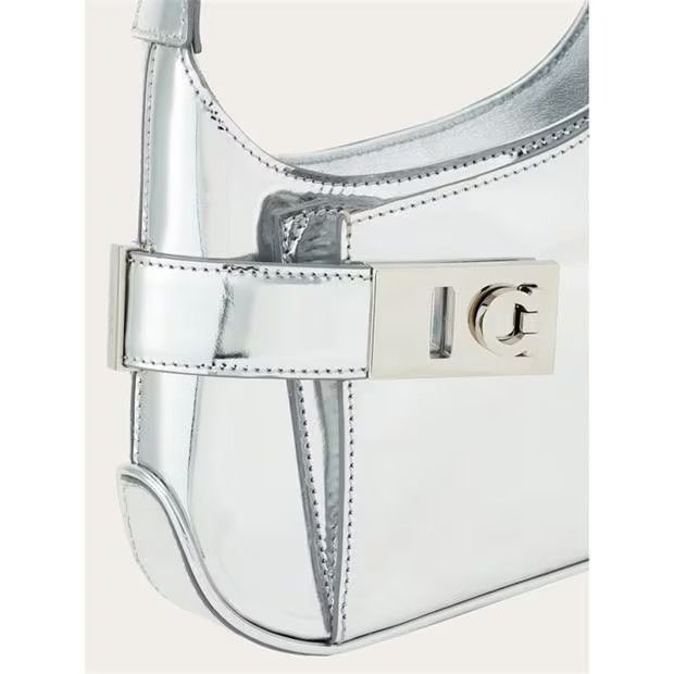 Salvatore Ferragamo o1s1rm0924 Size: OS / Mini Hobo Bag in Silver Size ONE SIZE - 3 Thumbnail