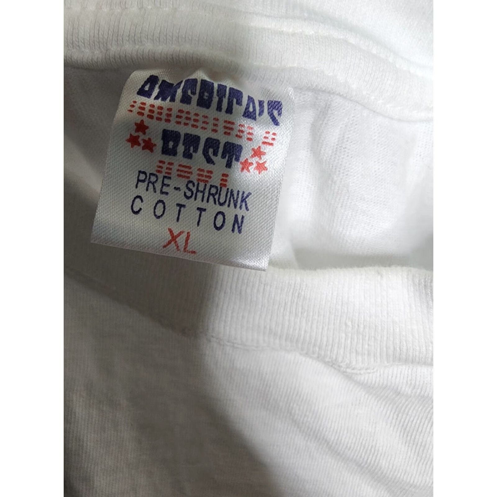 Vintage VINTAGE USA Best St.Marteen Tourist Souvenir T Shirt Who Let The Dogs Out Men XL White Cotton Crew Neck Short Sleeve Logo Beach Graphic Print Size US XL / EU 56 / 4 - 4 Thumbnail