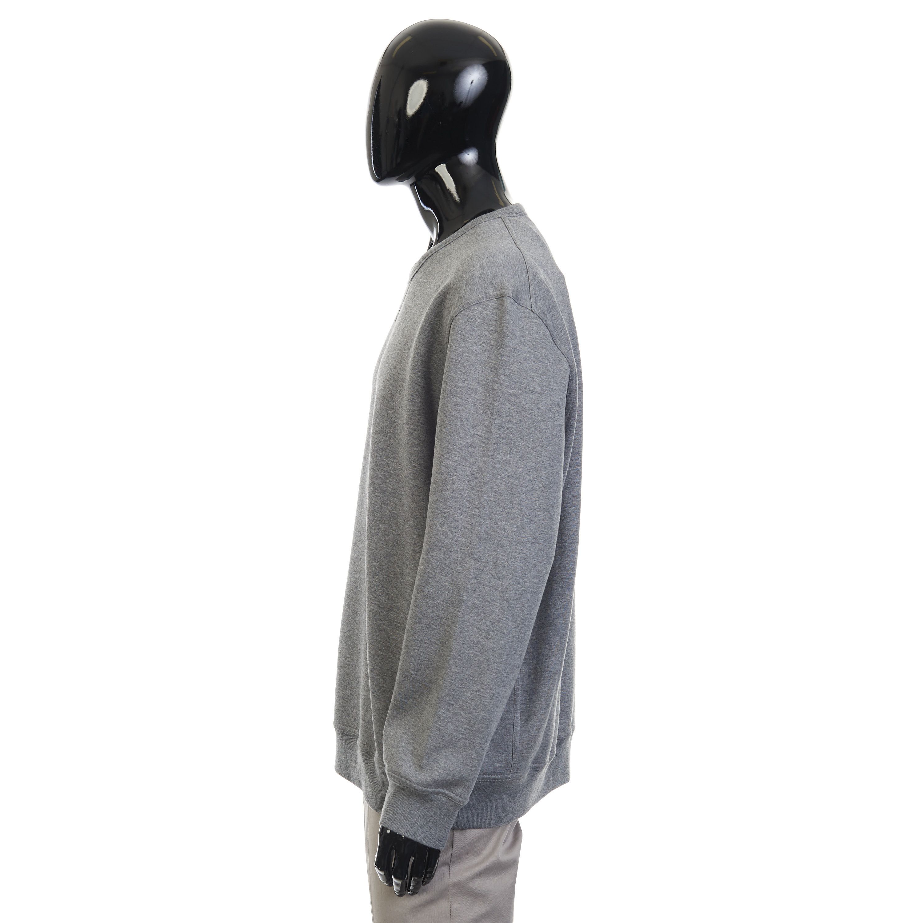 Brunello Cucinelli Gray Crewneck Sweatshirt - Cotton, Cashmere & Silk Blend Size US XL / EU 56 / 4 - 3 Thumbnail