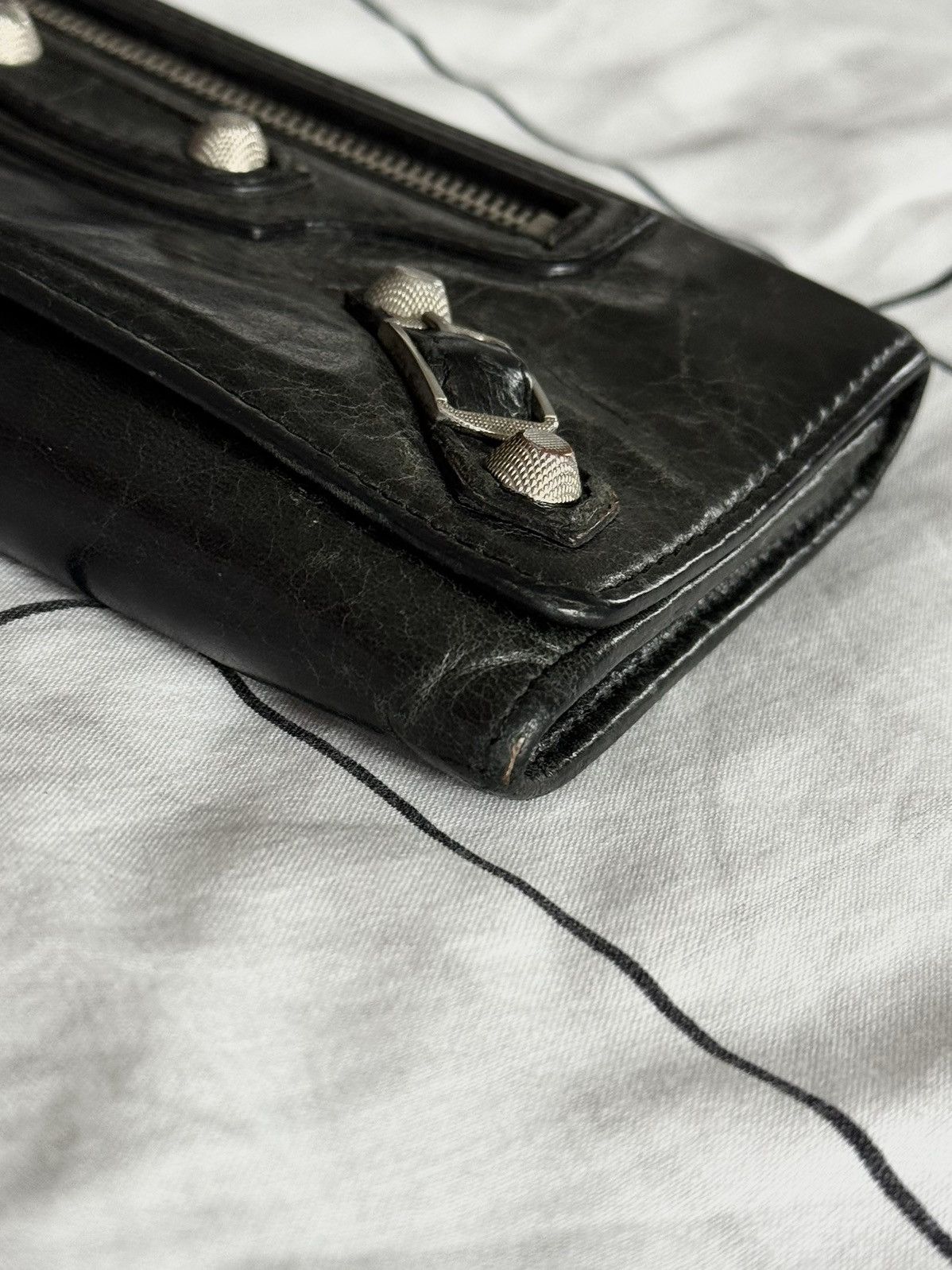 Balenciaga Balenciaga Portefeuille Classic Continental City Wallet Size ONE SIZE - 22 Thumbnail