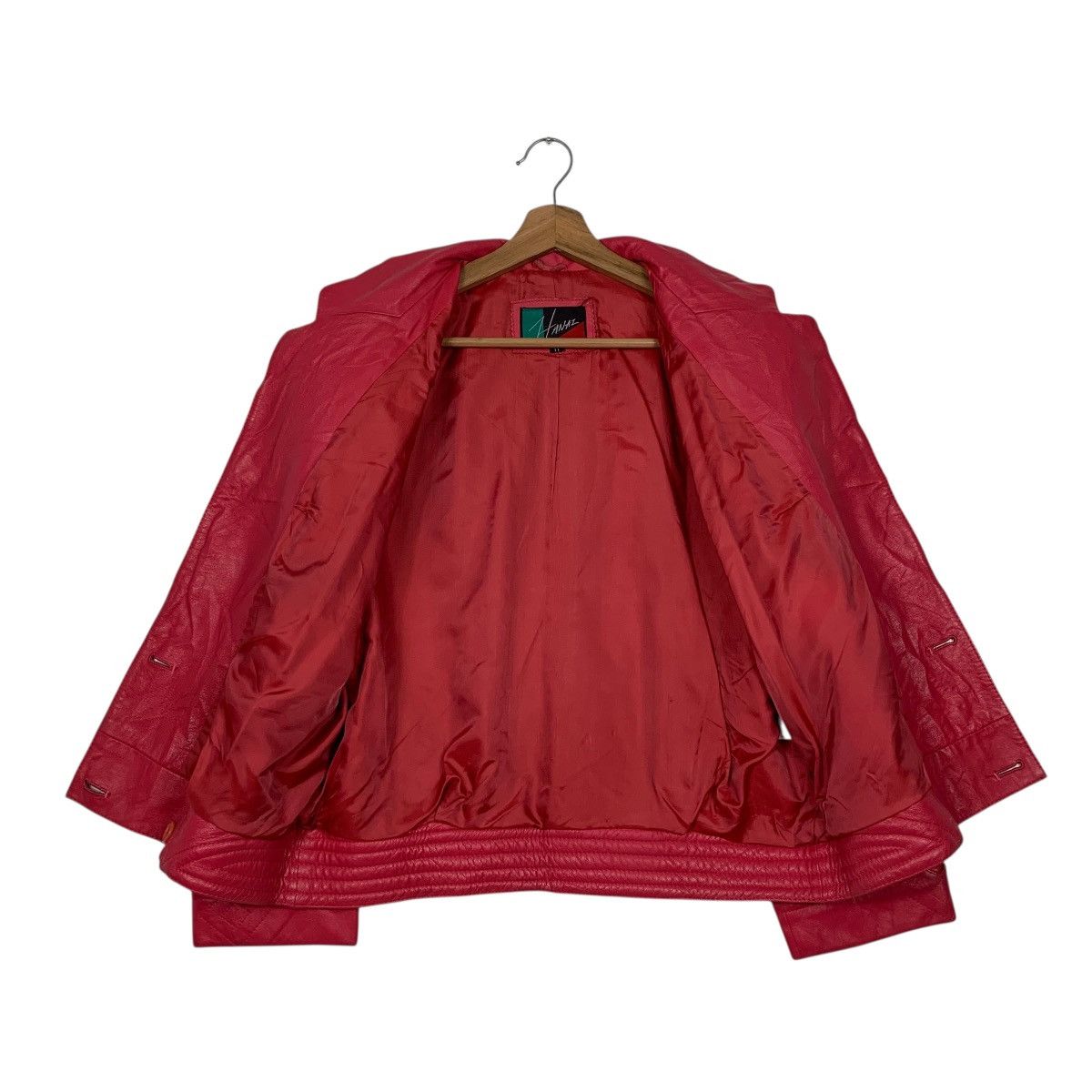 Japanese Brand Japanese Brand Hanaz Double Breasted Leather Jacket Size M / US 6-8 / IT 42-44 - 11 Thumbnail