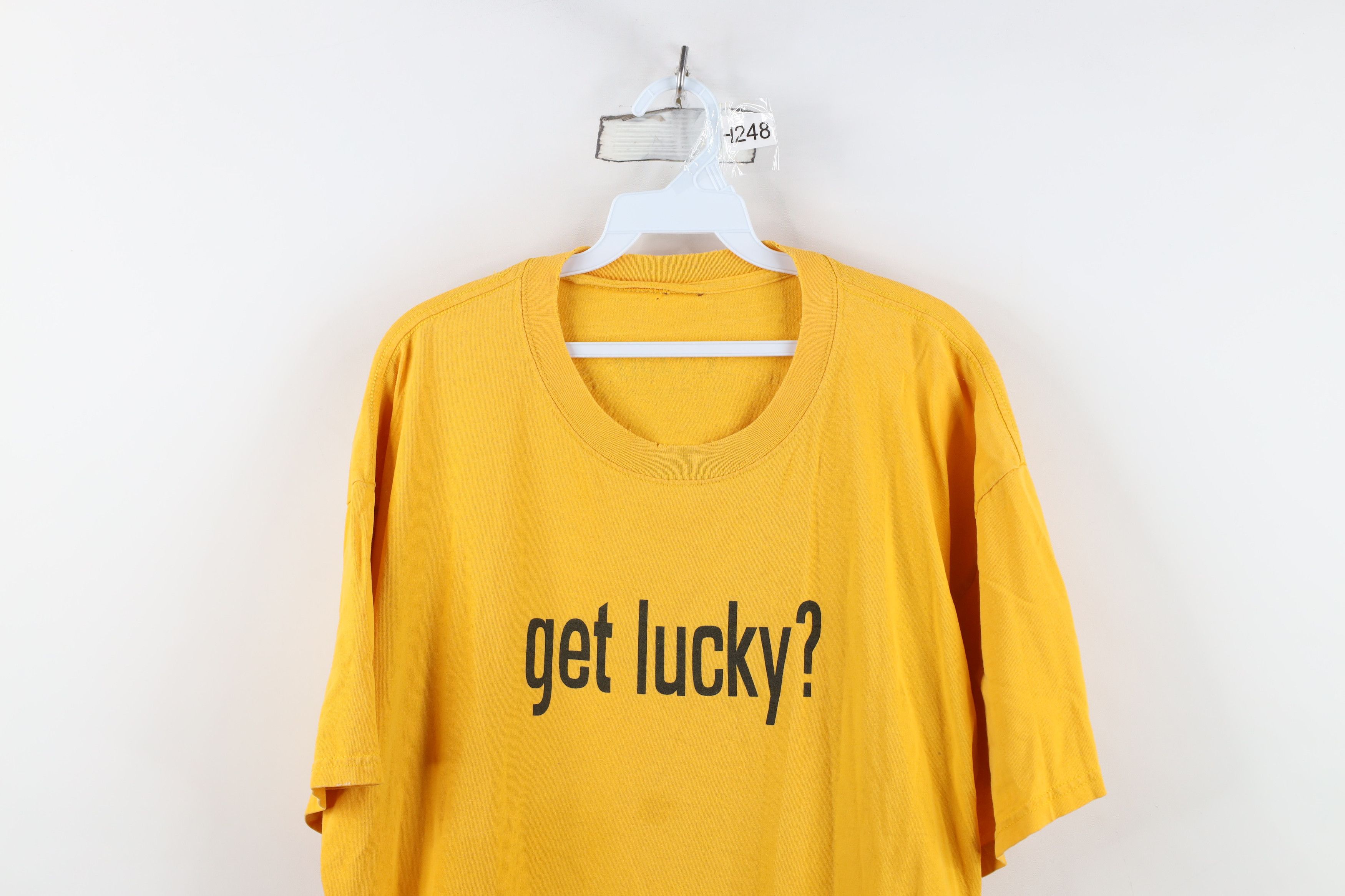 Vintage Vintage Get Lucky CWB Wakeboards Tribal T-Shirt Yellow Size US XXL / EU 58 / 5 - 2 Thumbnail