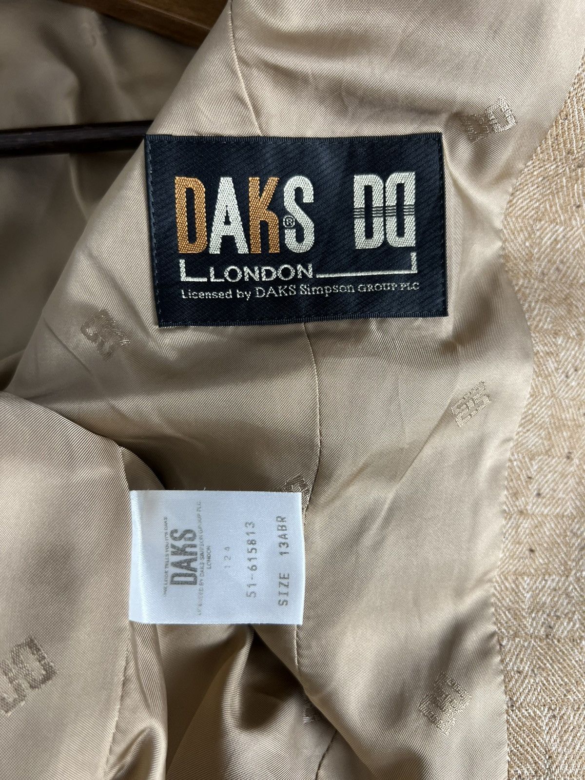 DAKS Vintage Daks London Wool Jacket Size M / US 6-8 / IT 42-44 - 7 Thumbnail
