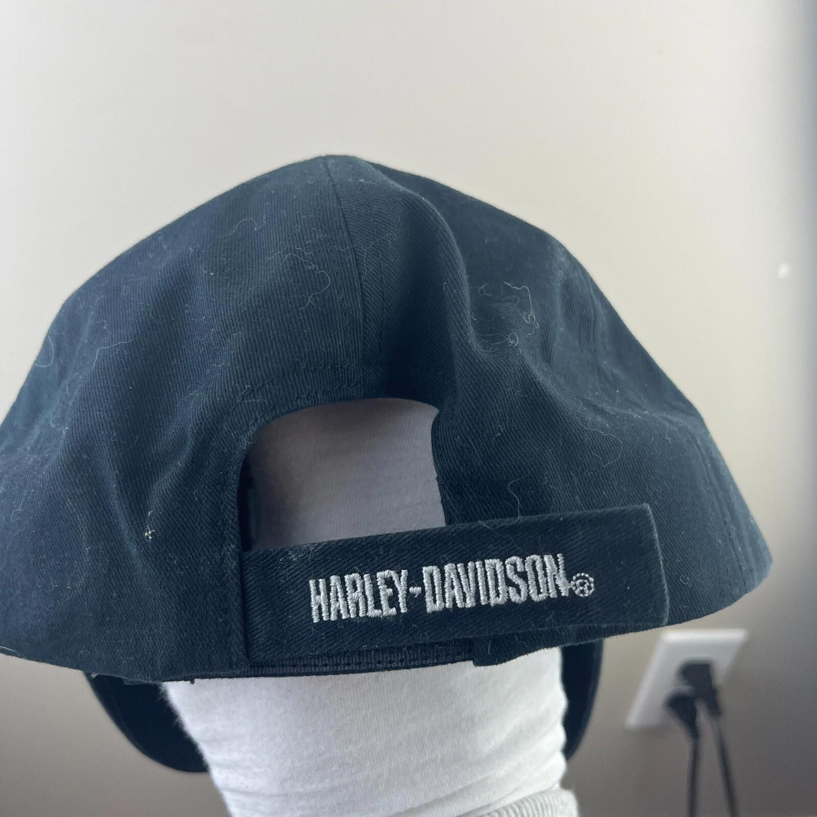 Harley Davidson Vintage Harley-Davidson Strapback Hat Size ONE SIZE - 3 Thumbnail