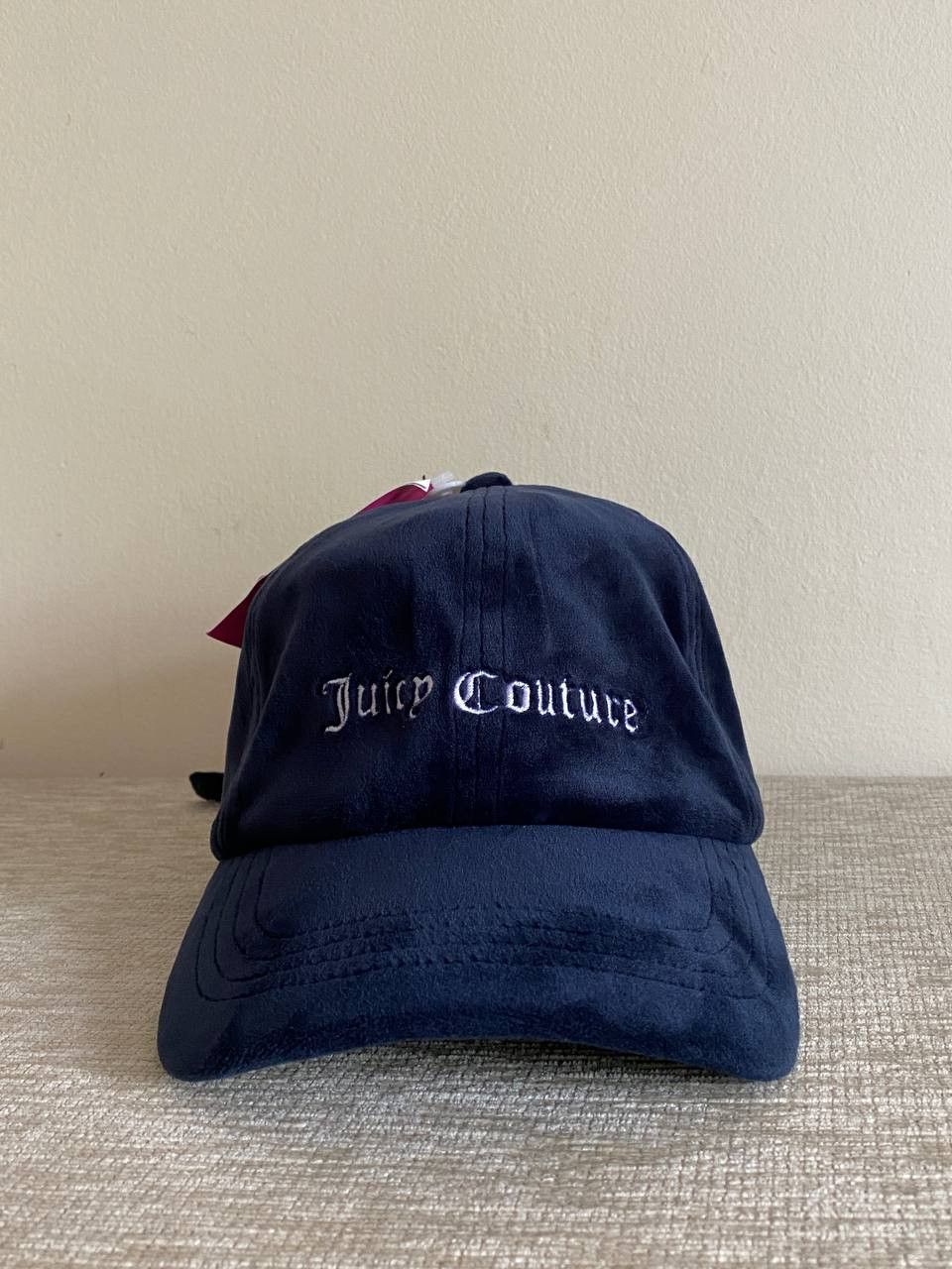 Juicy Couture Juicy Couture Sport Y2K Small Logo Velour Cap Size ONE SIZE - 1 Thumbnail