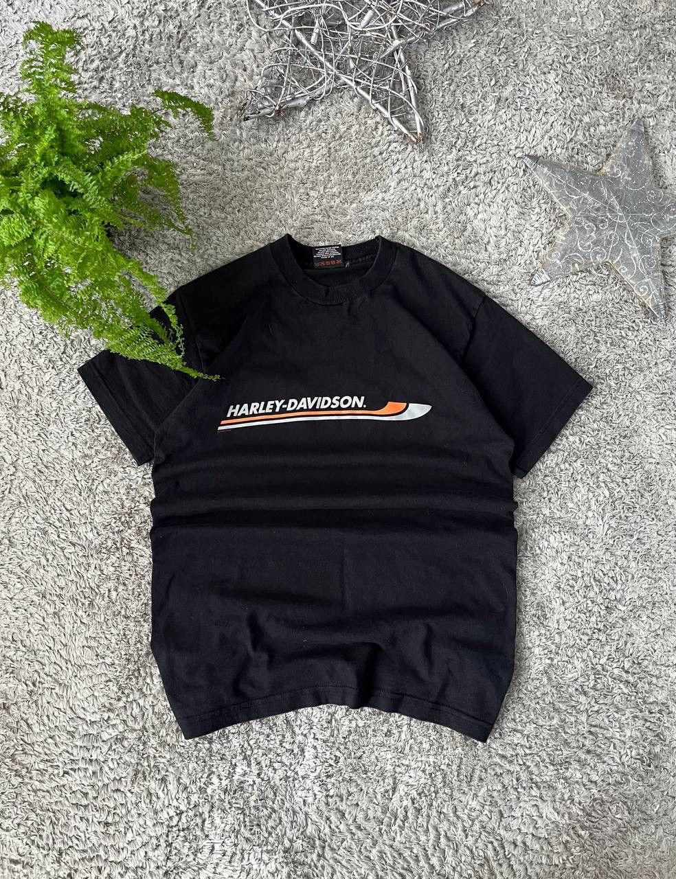 Harley Davidson × Vintage 90s Harley-Davidson T-Shirt Streetwear Vintage Big Logo Rare Size US S / EU 44-46 / 1 - 5 Thumbnail