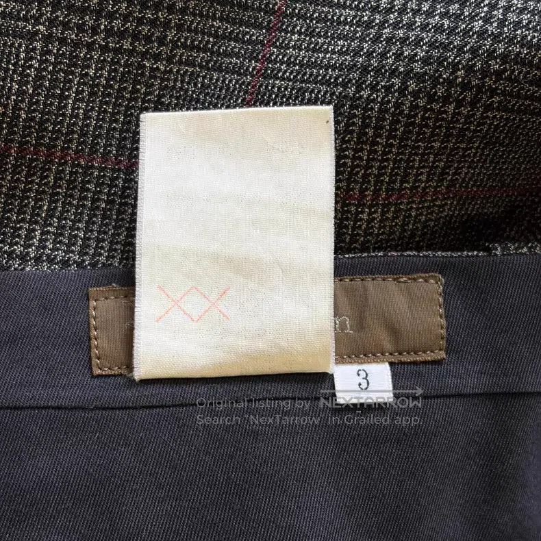 Yohji Yamamoto Yohji Yamamoto size 3 00s Prince of Wales Pants Size US 30 / EU 46 - 6 Thumbnail