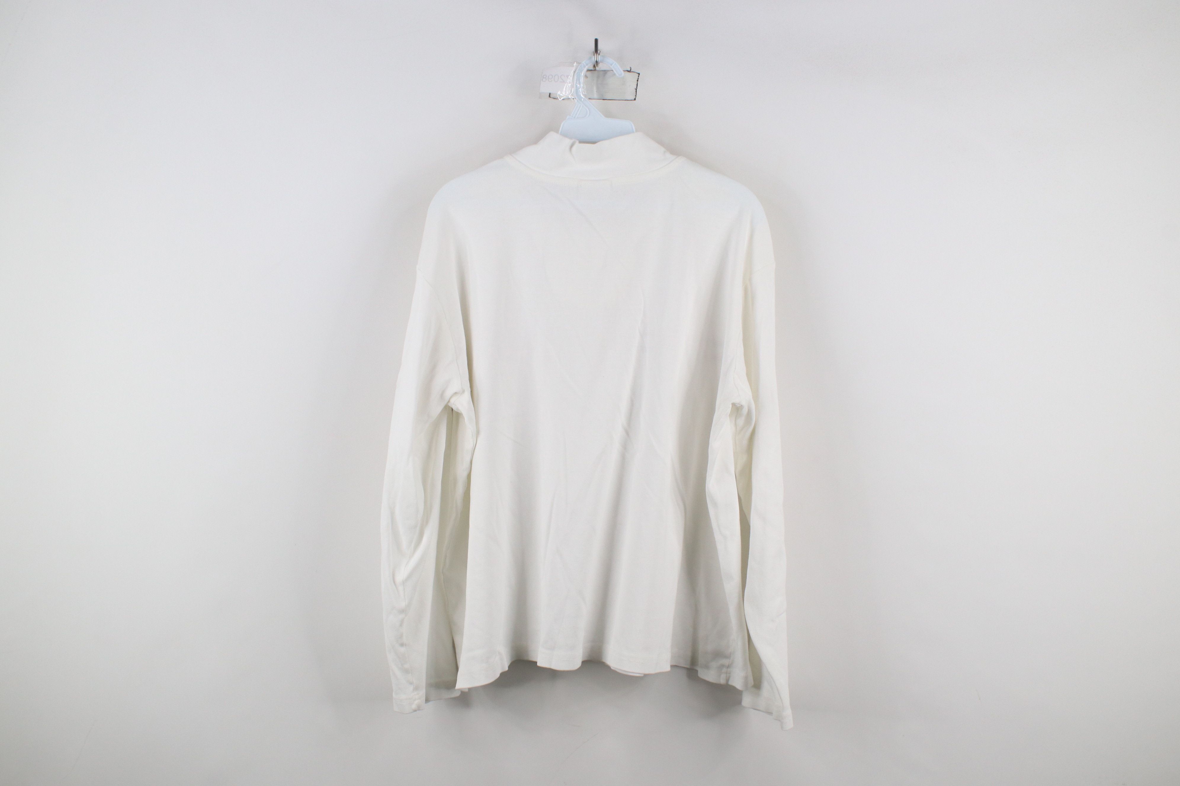 Disney × Vintage Vintage 90s Disney Striped Half Zip Pullover Shirt Top Size XXL / US 16-18 / IT 52-54 - 10 Thumbnail