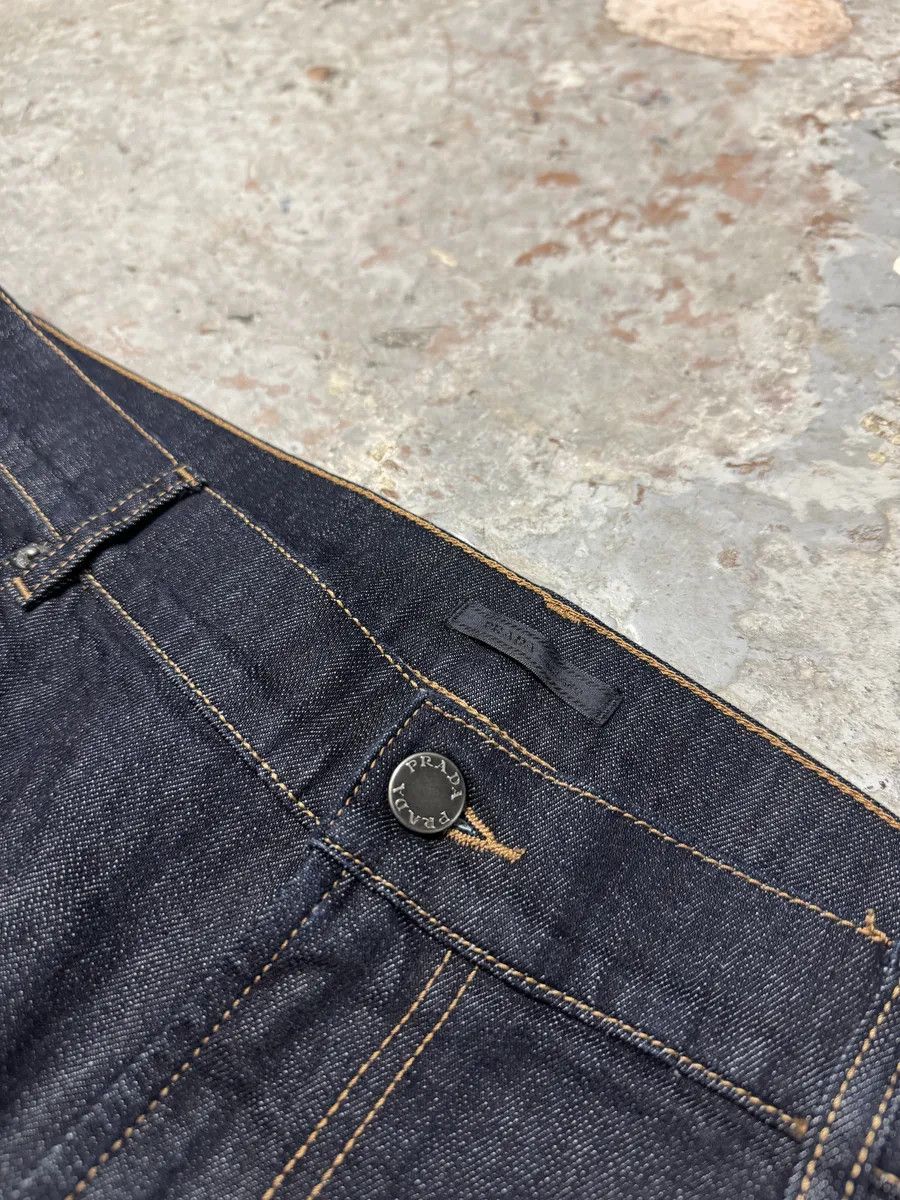 Prada AW2014 Prada Brut Navy Denim Jeans Size US 34 / EU 50 - 6 Thumbnail