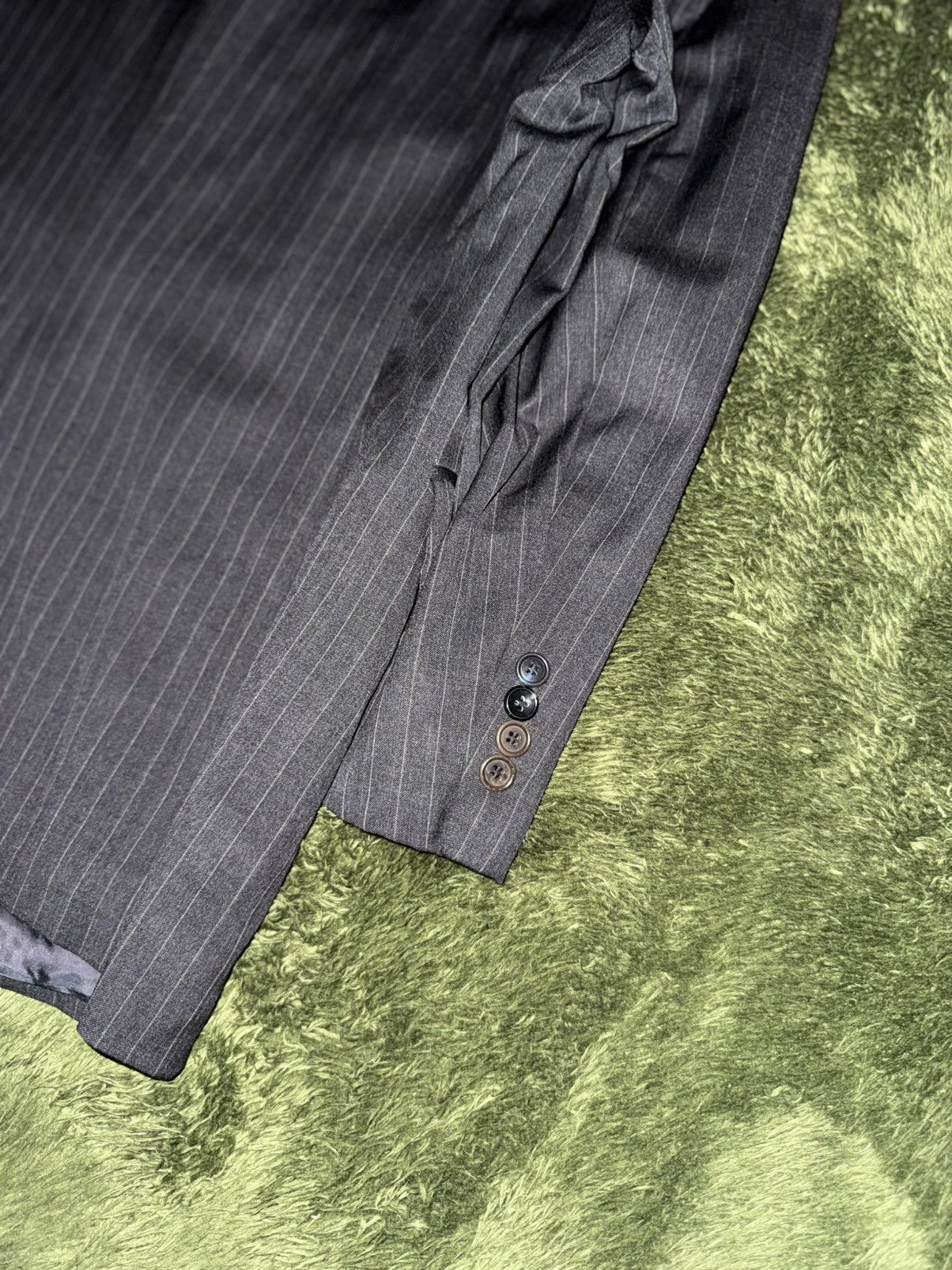Brooks Brothers Brooks Brothers Made in USA Stripe Viscose Blazer Size US M / EU 48-50 / 2 - 9 Thumbnail