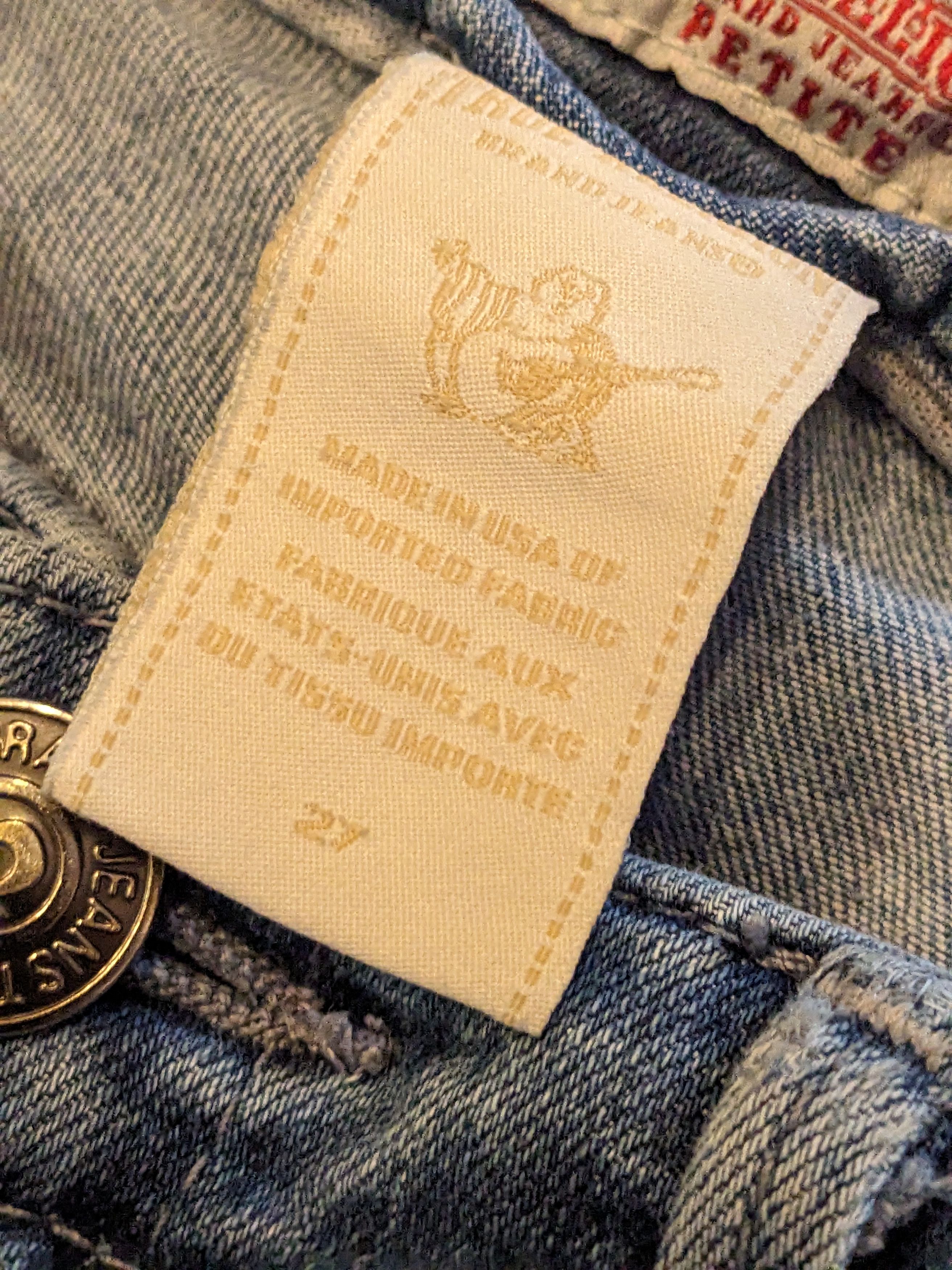True Religion × Vintage Vintage Y2K True Religion Size 27 Woman's Petite Jeans Size 27" / US 4 / IT 40 - 7 Thumbnail