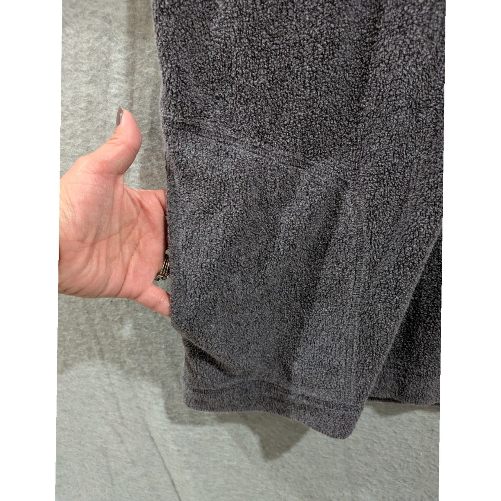 Eileen Fisher Eileen Fisher Sweater Pullover Womens Medium High Neck Pocket Soft Fleece Gray Size M / US 6-8 / IT 42-44 - 7 Thumbnail