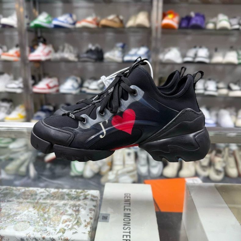 Dior Dior DIOR D-Connect Black Dad Sneakers Size 38-2507 Size US 10 / EU 43 - 3 Thumbnail