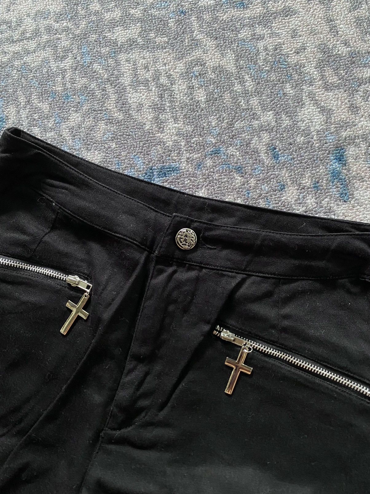 Japanes Bondage With Croos Lace Up gothic Pants