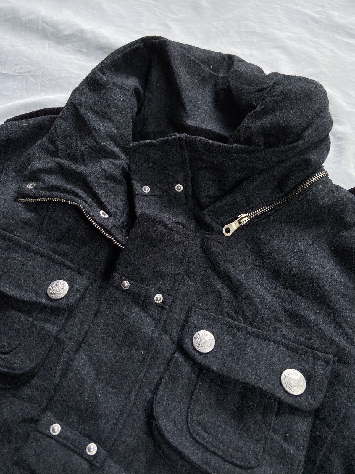Isamu Katayama Backlash DOUBLE FOCUS MULTI POCKET BONO ZIP HOODIE Size US L / EU 52-54 / 3 - 11 Thumbnail