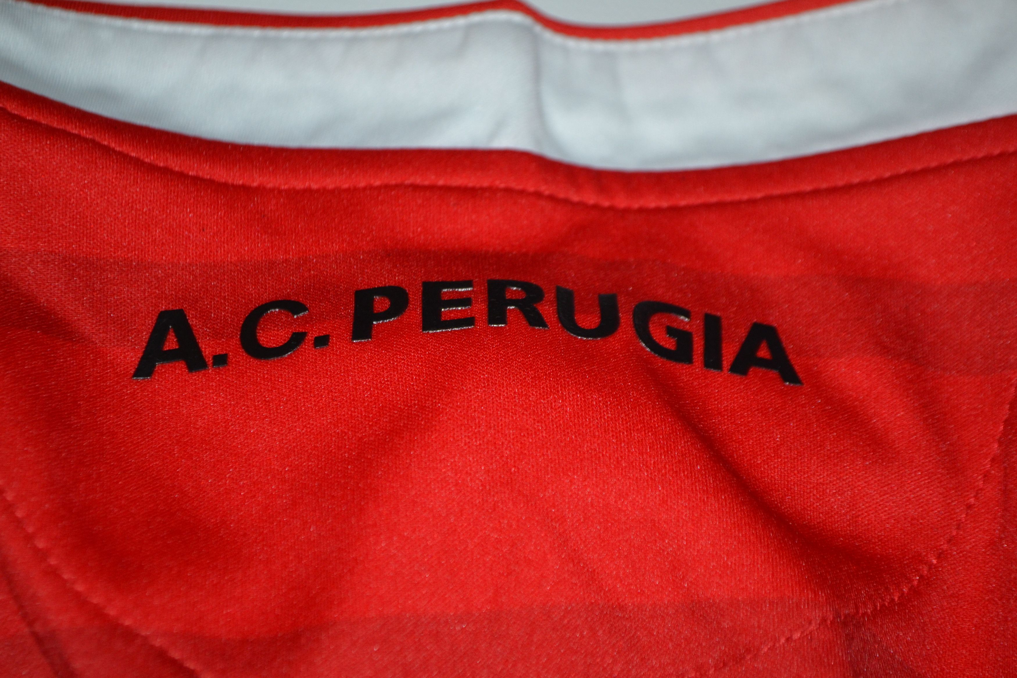 Other AC Perugia Home Shirt 2014 2015 Soccer Jersey Maglia Size US L / EU 52-54 / 3 - 10 Thumbnail