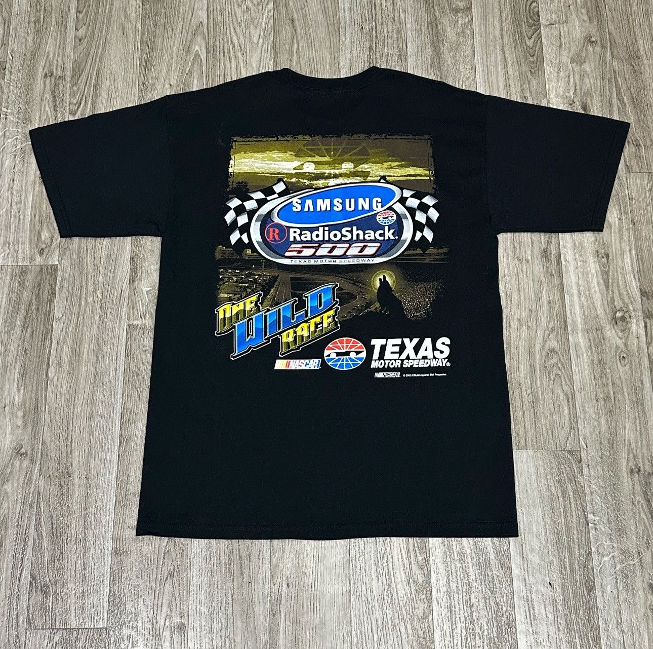 NASCAR × Vintage VTG Y2K Texas Motor Speedway RadioShack 500 Nascar T-Shirt Size US L / EU 52-54 / 3 - 3 Thumbnail