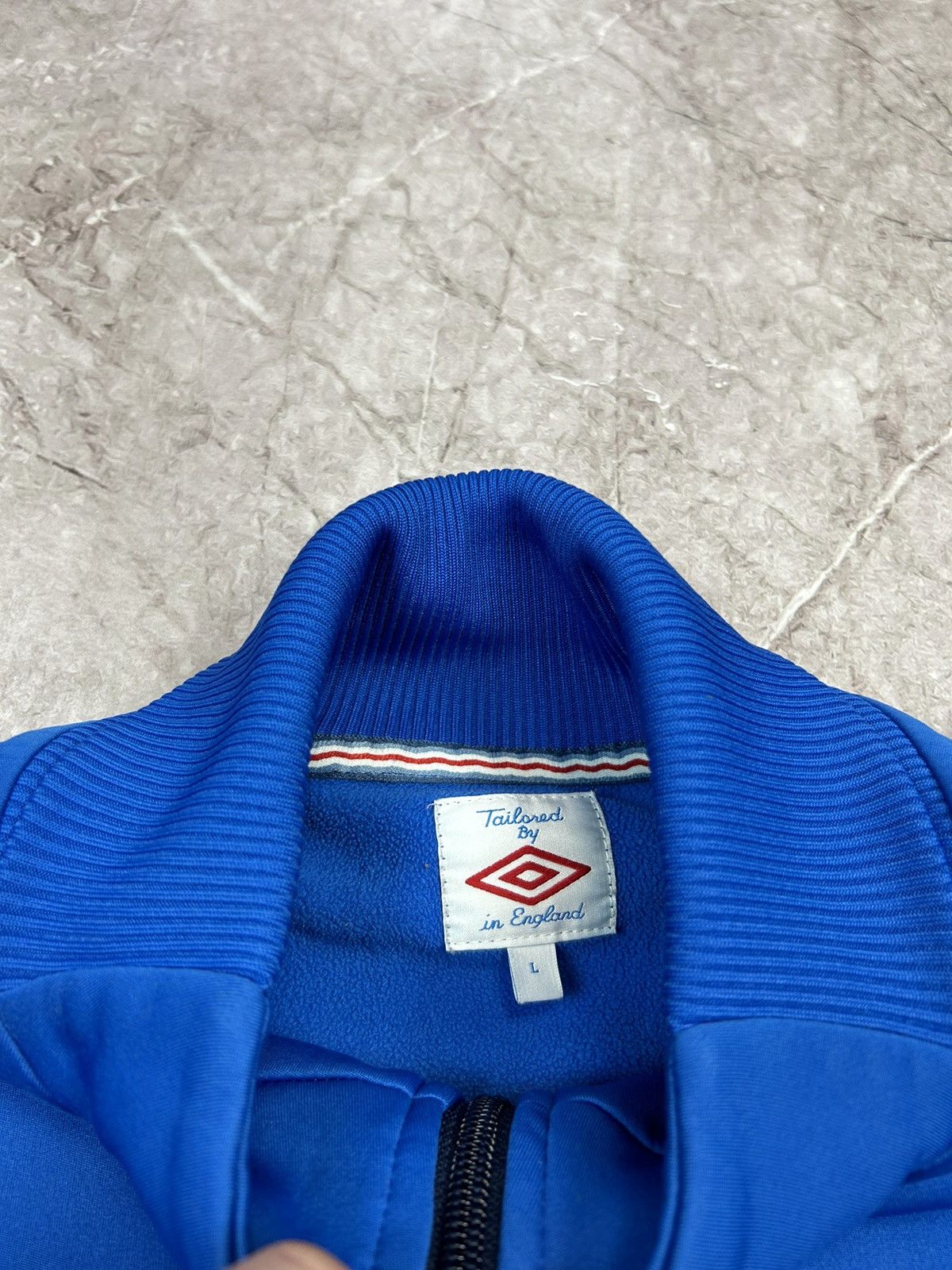 Umbro Vintage Umbro England Soccer Team Track Jacket Football Kit Size US L / EU 52-54 / 3 - 8 Thumbnail