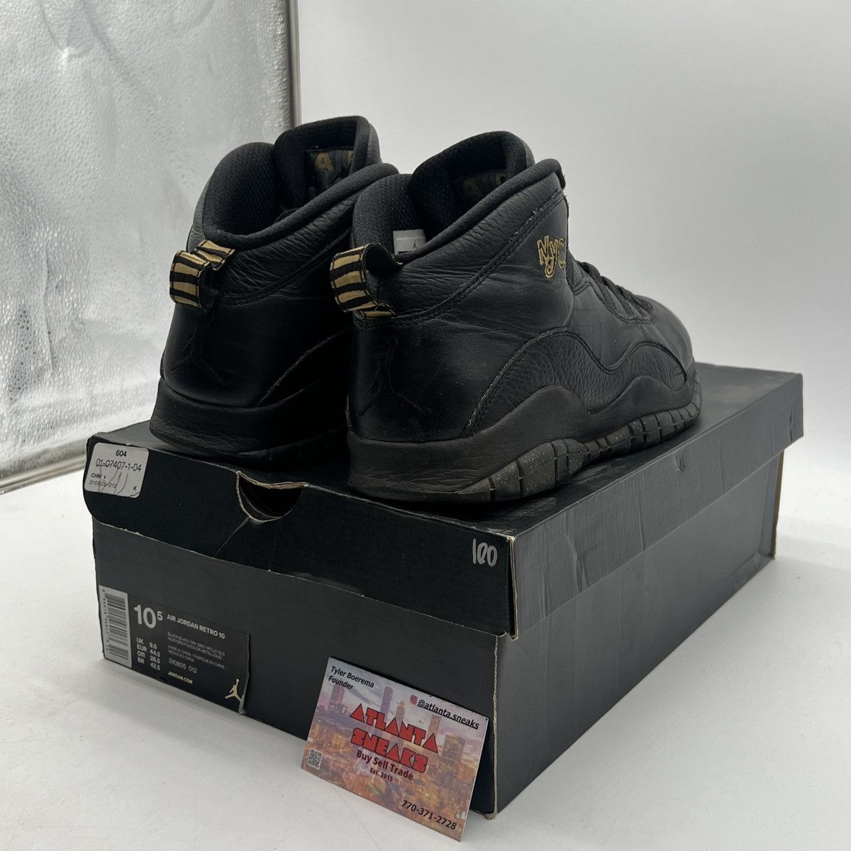 Jordan Brand Air Jordan 10 NYC Size US 10.5 / EU 43-44 - 5 Thumbnail