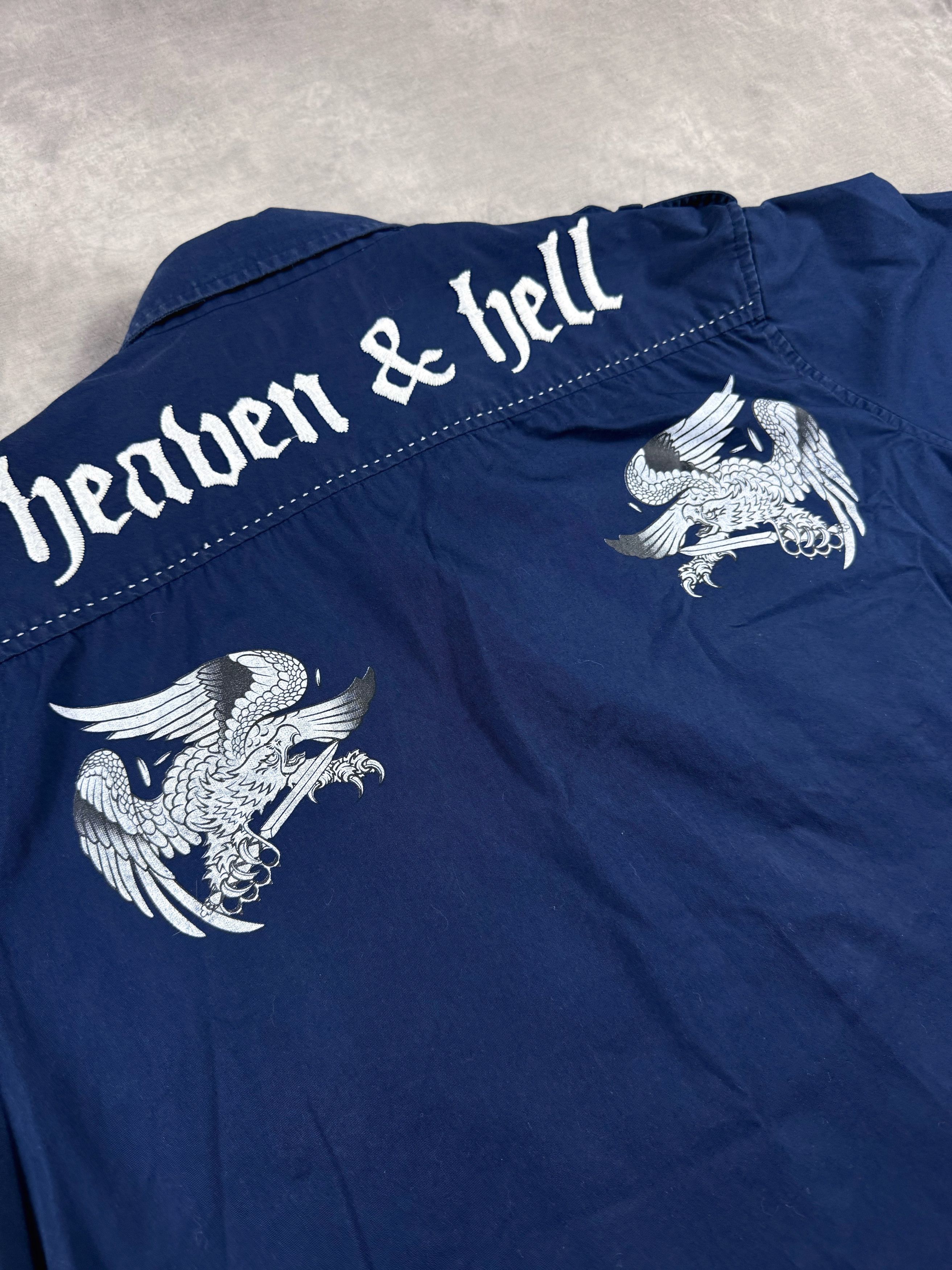 Ecko Unltd. Ecko Unltd Heaven & Hell XL Short Sleeve Shirt Vintage Y2K Size US XL / EU 56 / 4 - 8 Thumbnail