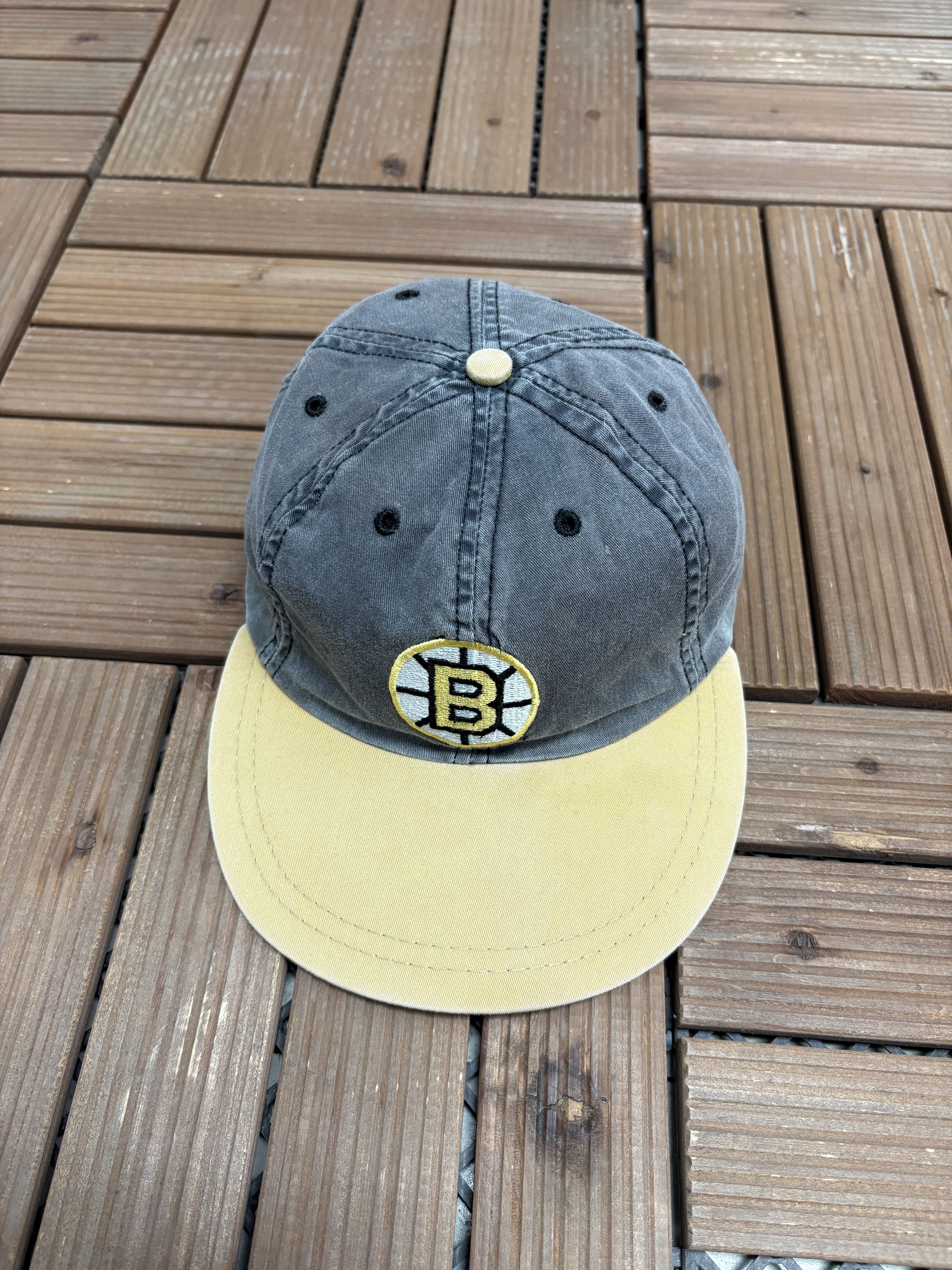 Ccm × Vintage Boston Bruins Vintage Grey Hat Cap Size Large Size ONE SIZE - 1 Thumbnail