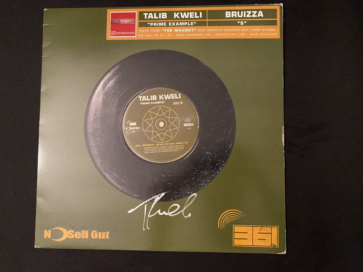 Band Tees × Rap Tees × Vintage Talib kweli signed vinyl record black Star Rawkus fat beats Size ONE SIZE - 1 Thumbnail