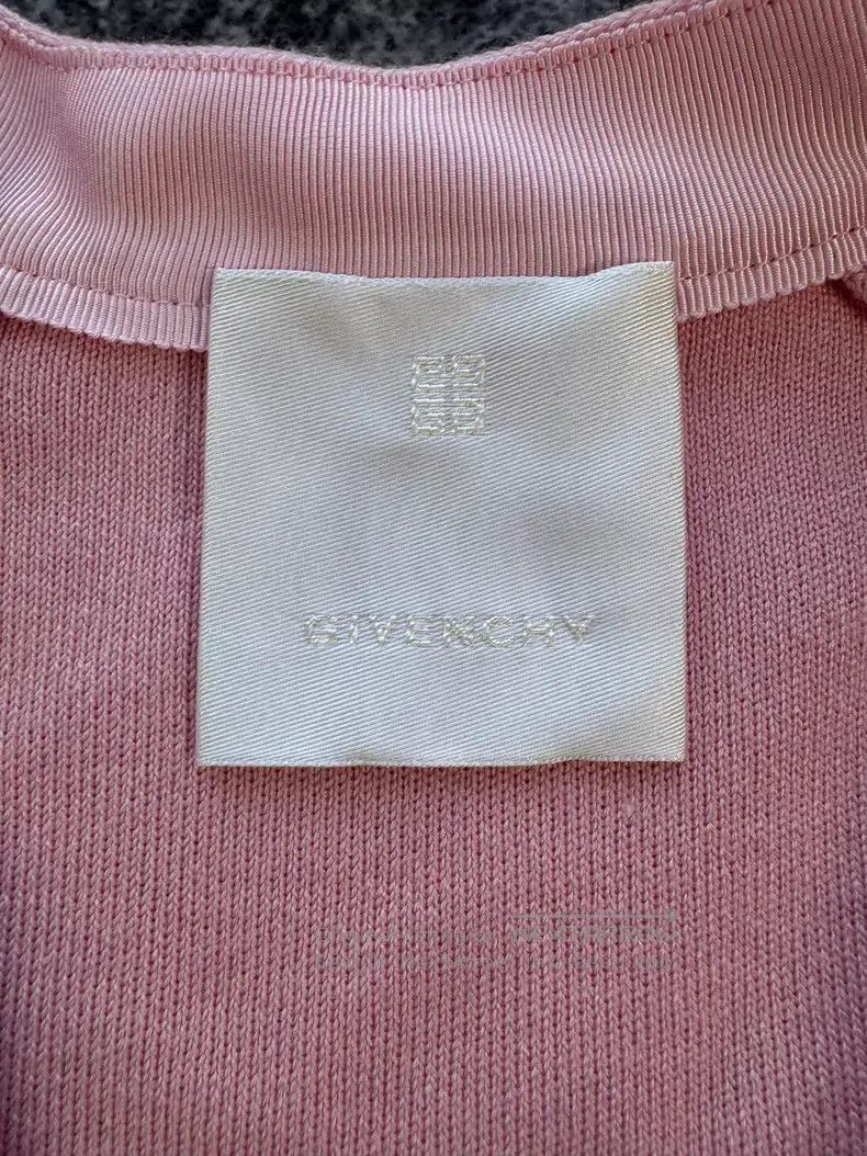 Givenchy Givenchy Pink Buckle Wool Cardigan Size S / US 4 / IT 40 - 3 Thumbnail