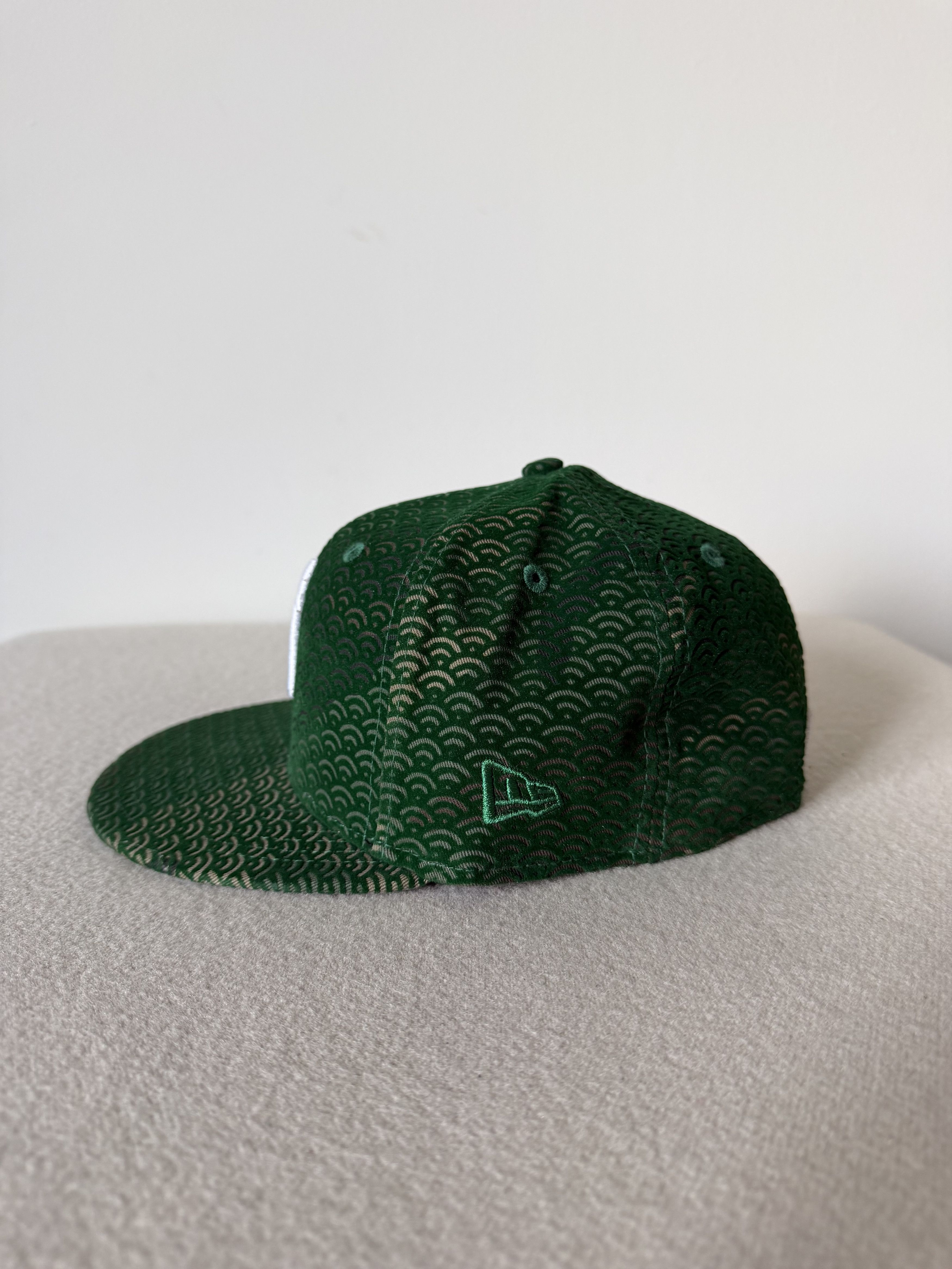 New Era 7 New Era Hat Club Yankees Sakura 59FIFTY Fitted Hat Green Size ONE SIZE - 3 Thumbnail