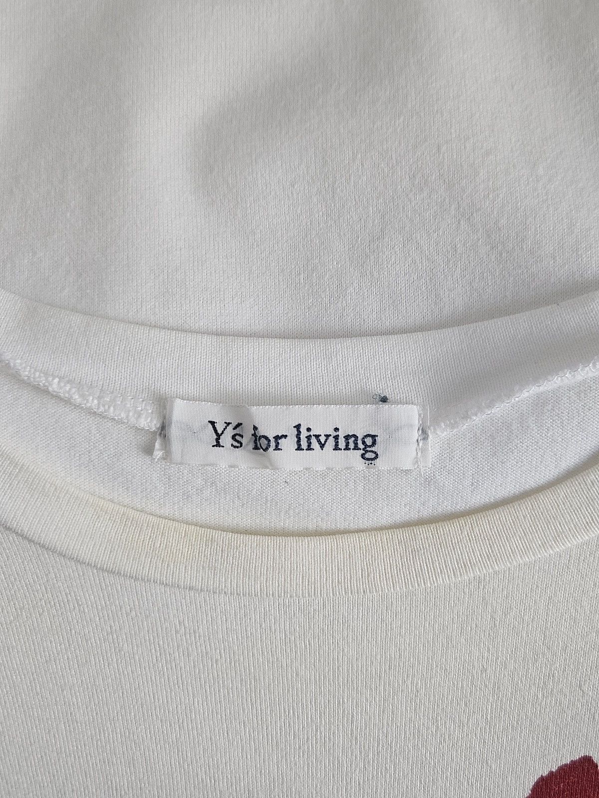 Yohji Yamamoto Y’s for living Yohji Yamamoto abstract tee shirt Size US S / EU 44-46 / 1 - 5 Thumbnail