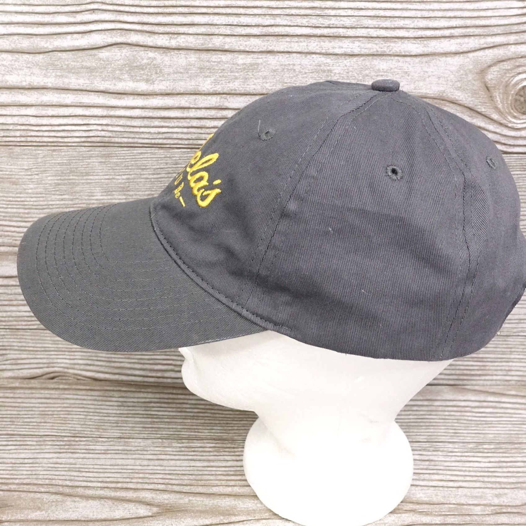 Vintage Cabela's Club Gray Adjustable Strapback Baseball Hat Cap Outdoors Size ONE SIZE - 4 Thumbnail