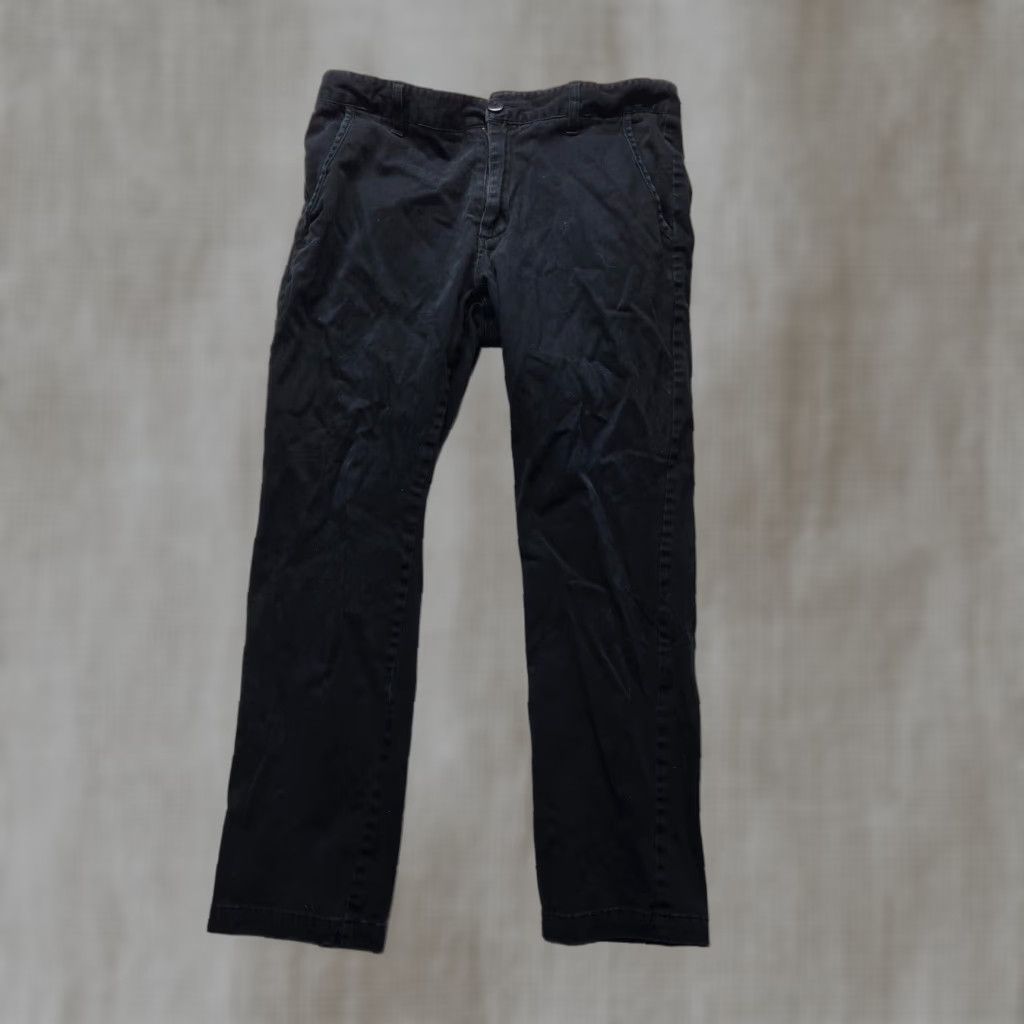 Vintage MICHAEL BRANDON Straight Jeans Men 34x30 Gray Charcoal Wash 5-Pocket Cotton Denim Jeans Mens Regular 34 Gray Size US 34 / EU 50 - 1 Thumbnail