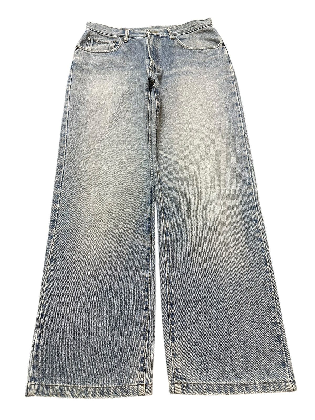 Japanese Brand Vintage Japanese Brand Blue Wash Style Baggy Jeans Size US 32 / EU 48 - 1 Thumbnail