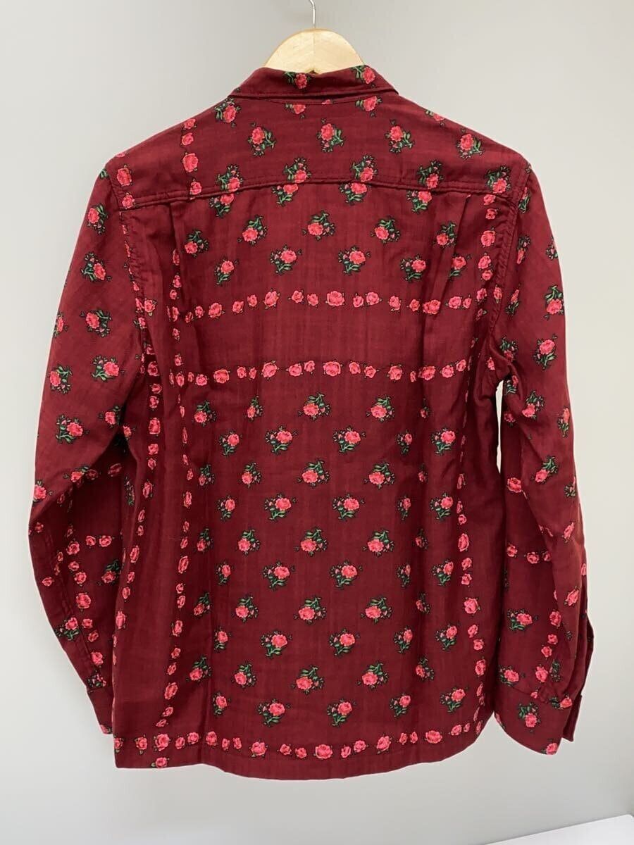 Comme des Garcons Homme 2003 Floral Wool Shirt Jacket Size US S / EU 44-46 / 1 - 2 Thumbnail