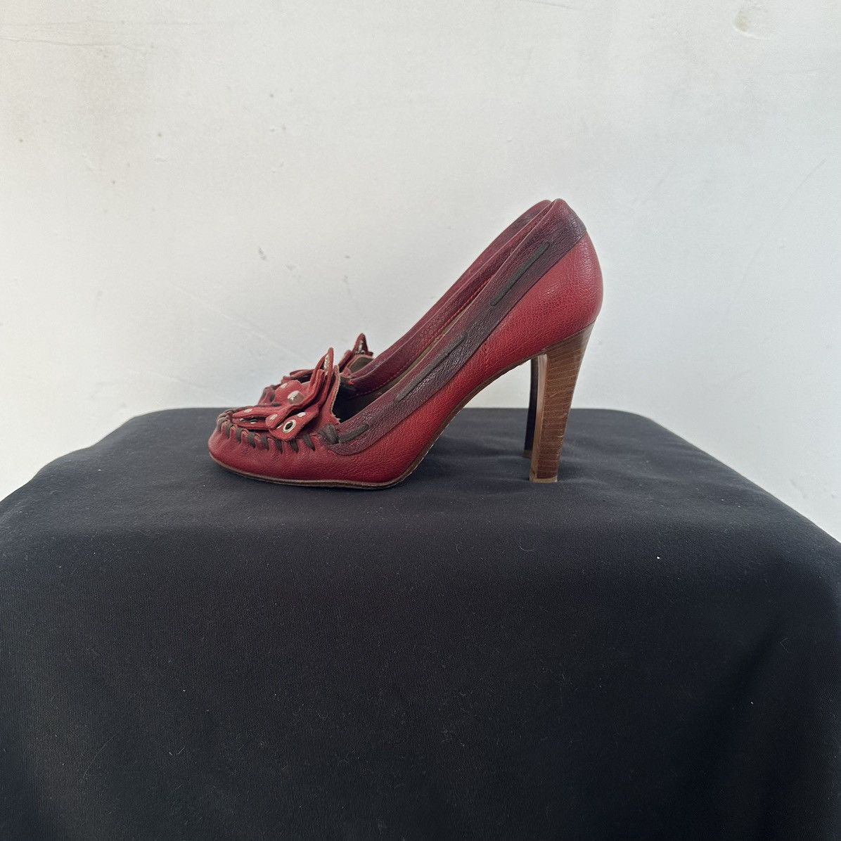 Miu Miu RARE MIU MIU archive ITALY BY PRADA HEELS Size US 6.5 / IT 36.5 - 6 Thumbnail
